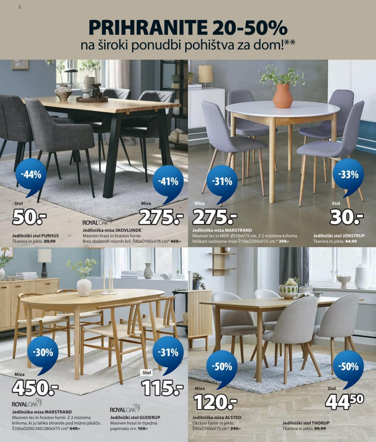 Stran 2. Jysk kataloga - Akcijska Ponudba od 26.08.2026.