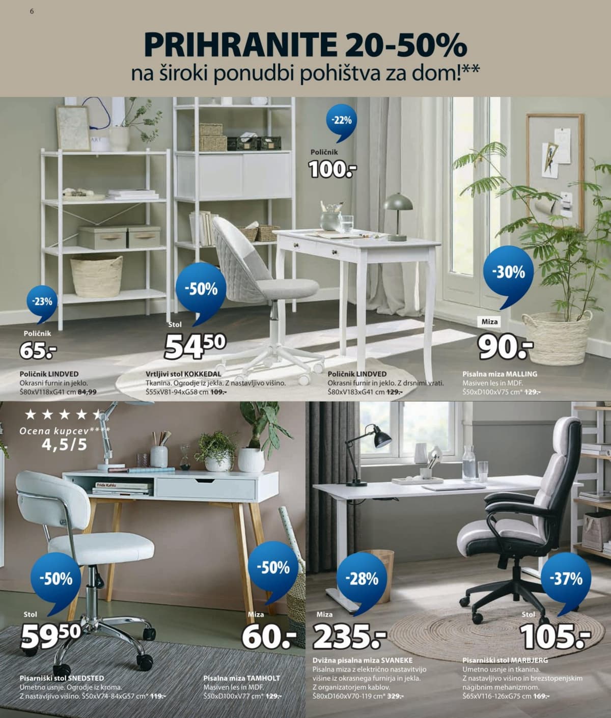 Stran 6. Jysk kataloga - Akcijska Ponudba od 26.08.2026.