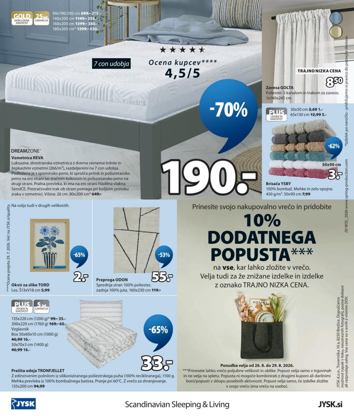 Stran 24. Jysk kataloga - Akcijska Ponudba od 26.08.2026.