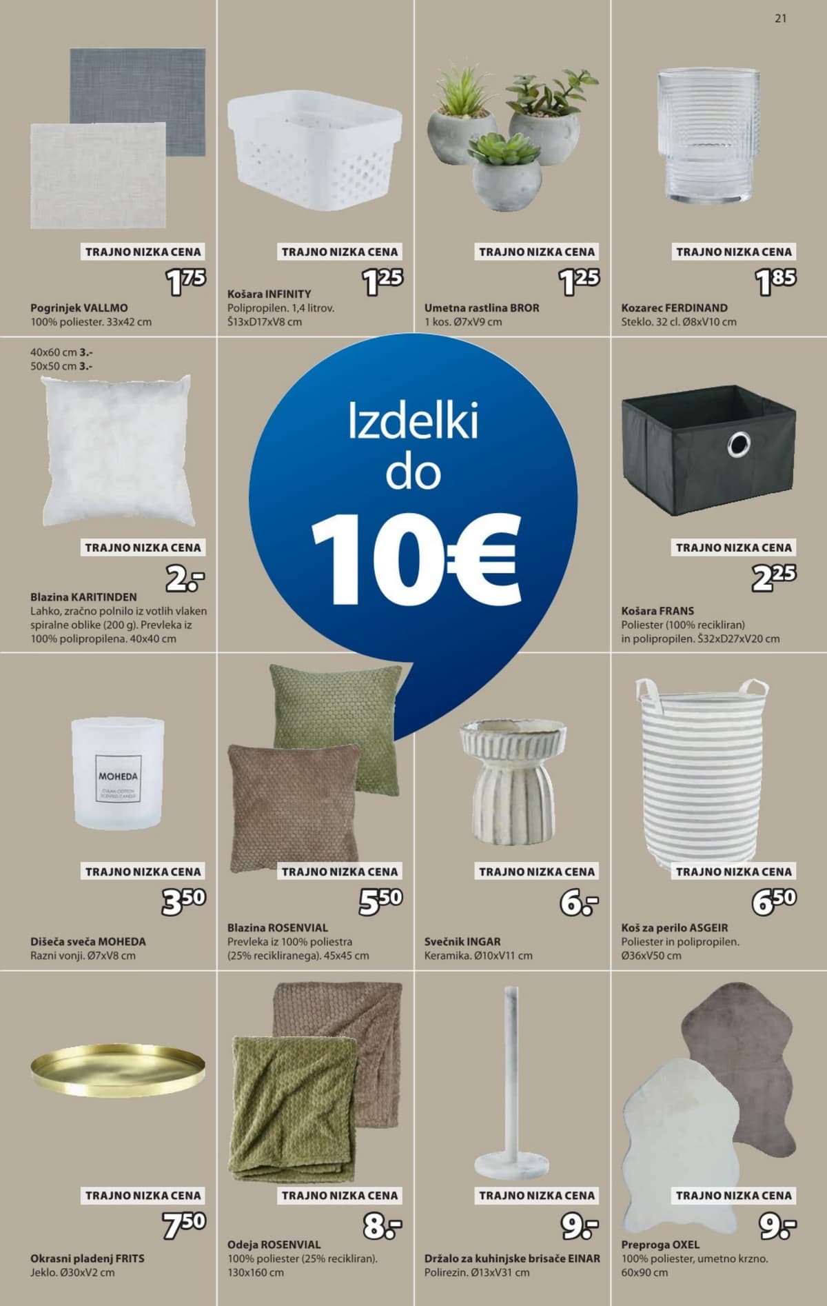 Stran 21. Jysk kataloga - Akcijska Ponudba