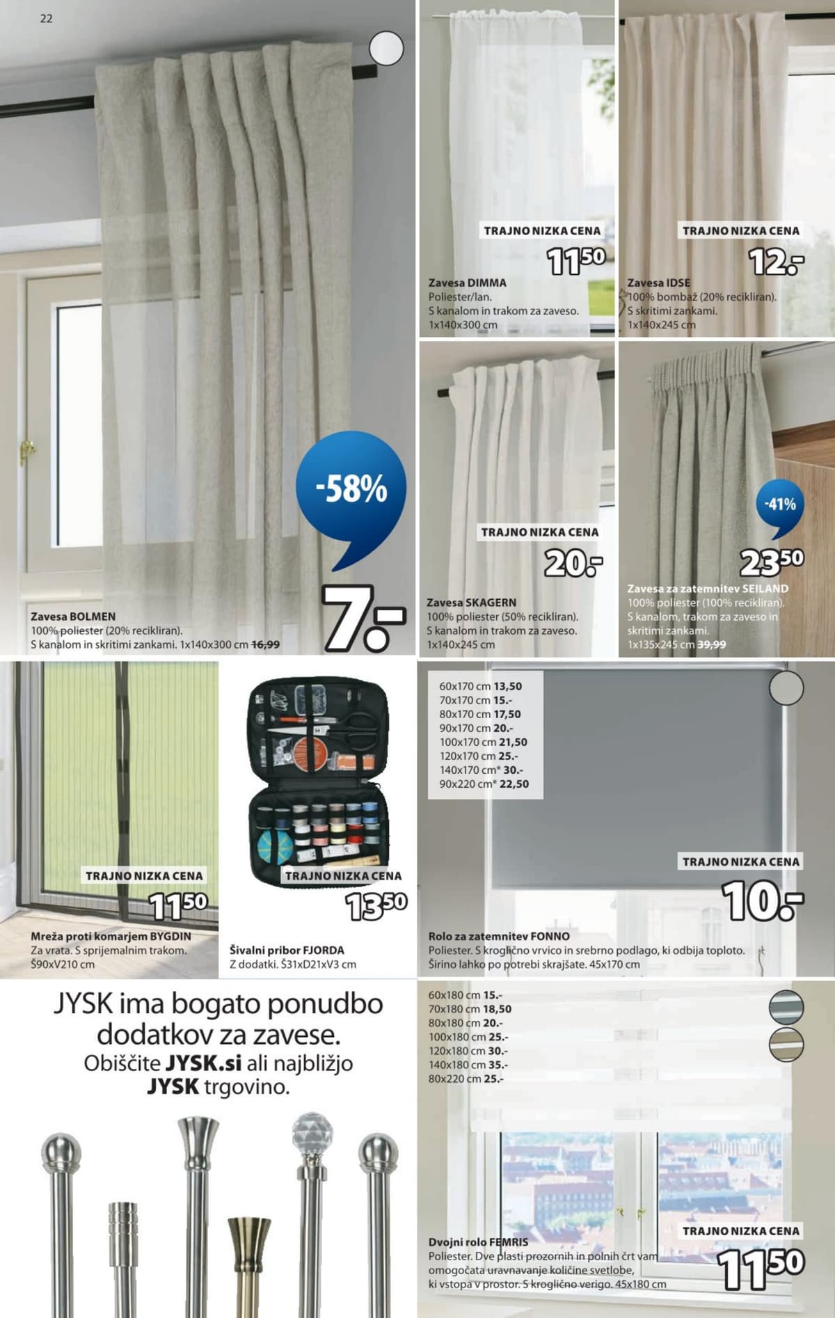 Stran 22. Jysk kataloga - Akcijska Ponudba