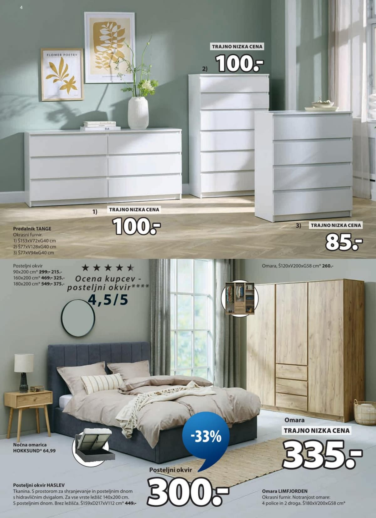 Stran 4. Jysk kataloga - Prohranite do 65% od 23.09.2026.