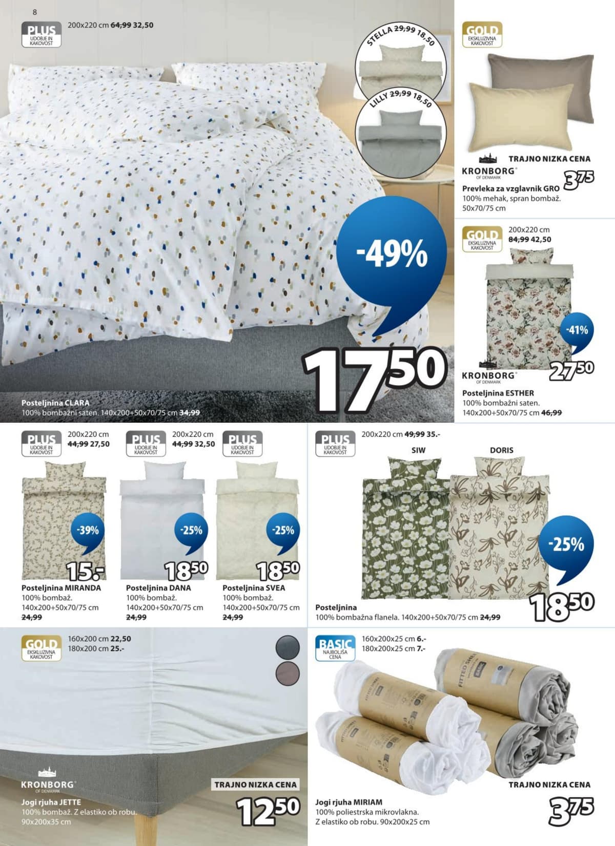 Stran 8. Jysk kataloga - Prohranite do 65% od 23.09.2026.