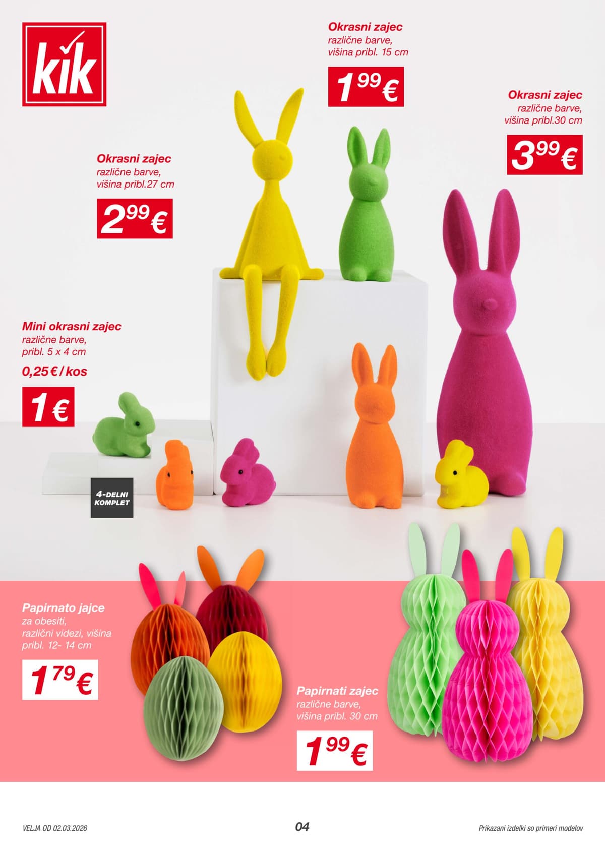 Stran 4. Kik kataloga - Velika Noč 2026 od 28.02.2026.
