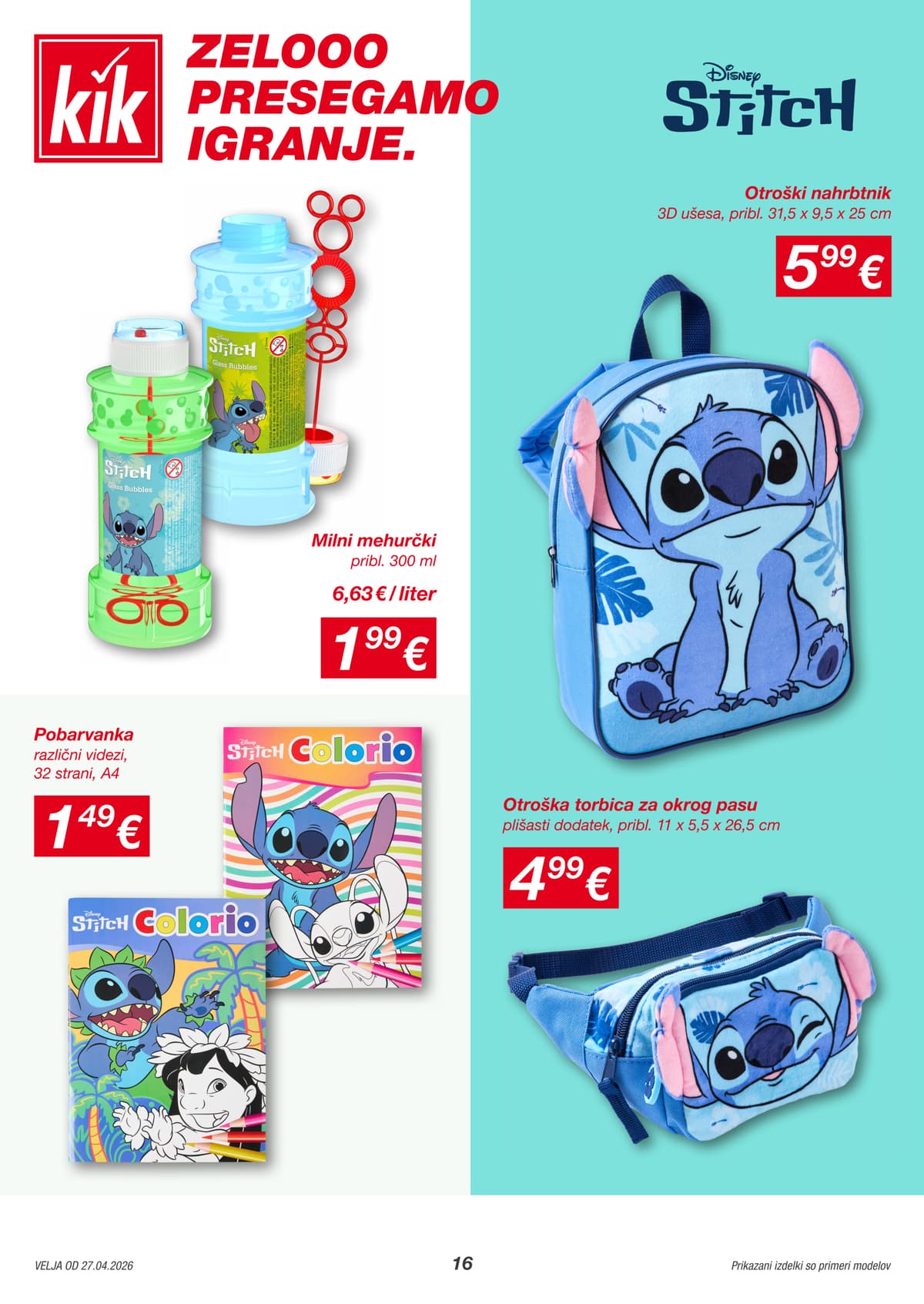 Stran 16. Kik kataloga - Maj 2026 od 27.04.2026.