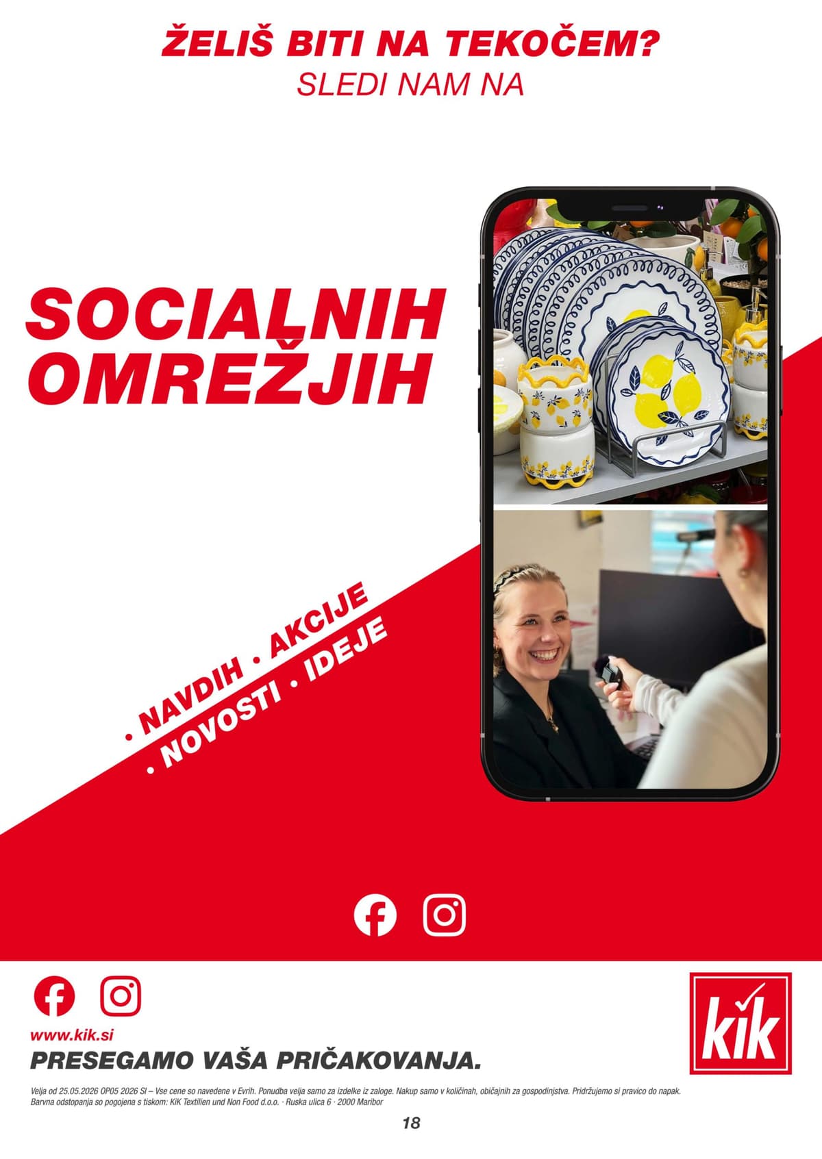 Stran 18. Kik kataloga - Poletje 2026 od 23.05.2026.