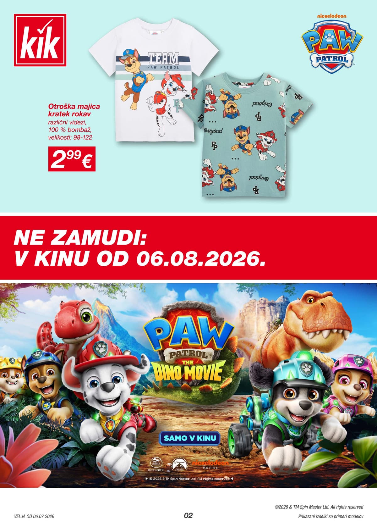 Stran 2. Kik kataloga - Junij 2026 od 03.07.2026