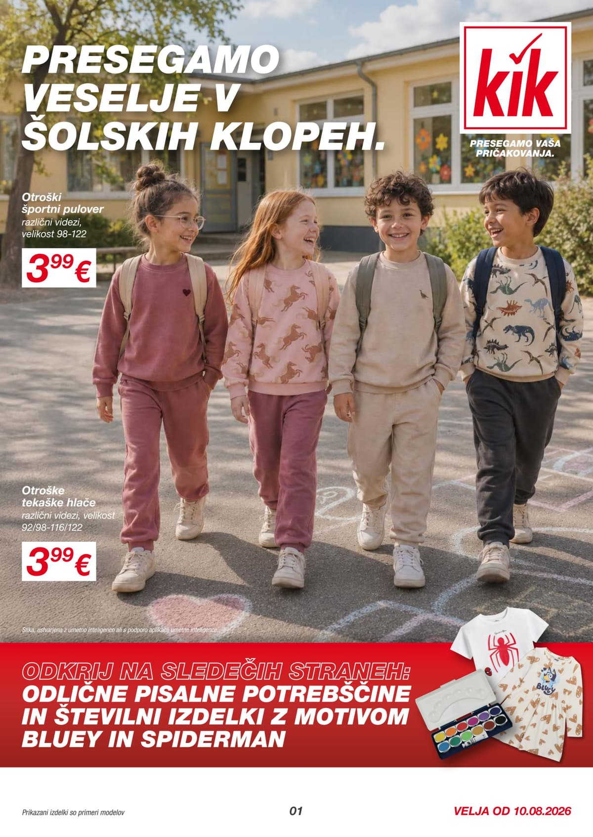 Presegamo veselje v šolskih klopeh