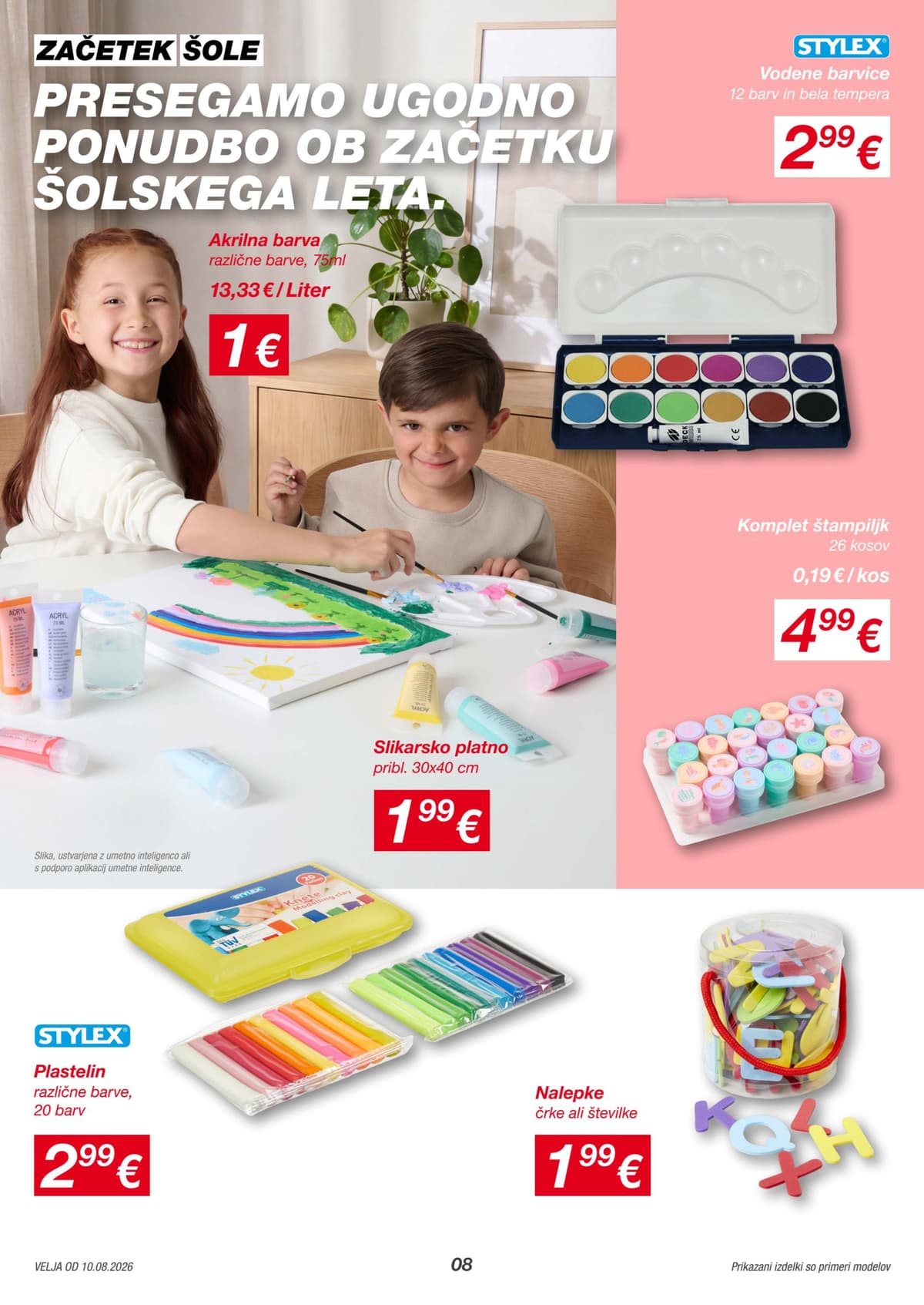 Stran 8. Kik kataloga - Presegamo veselje v šolskih klopeh