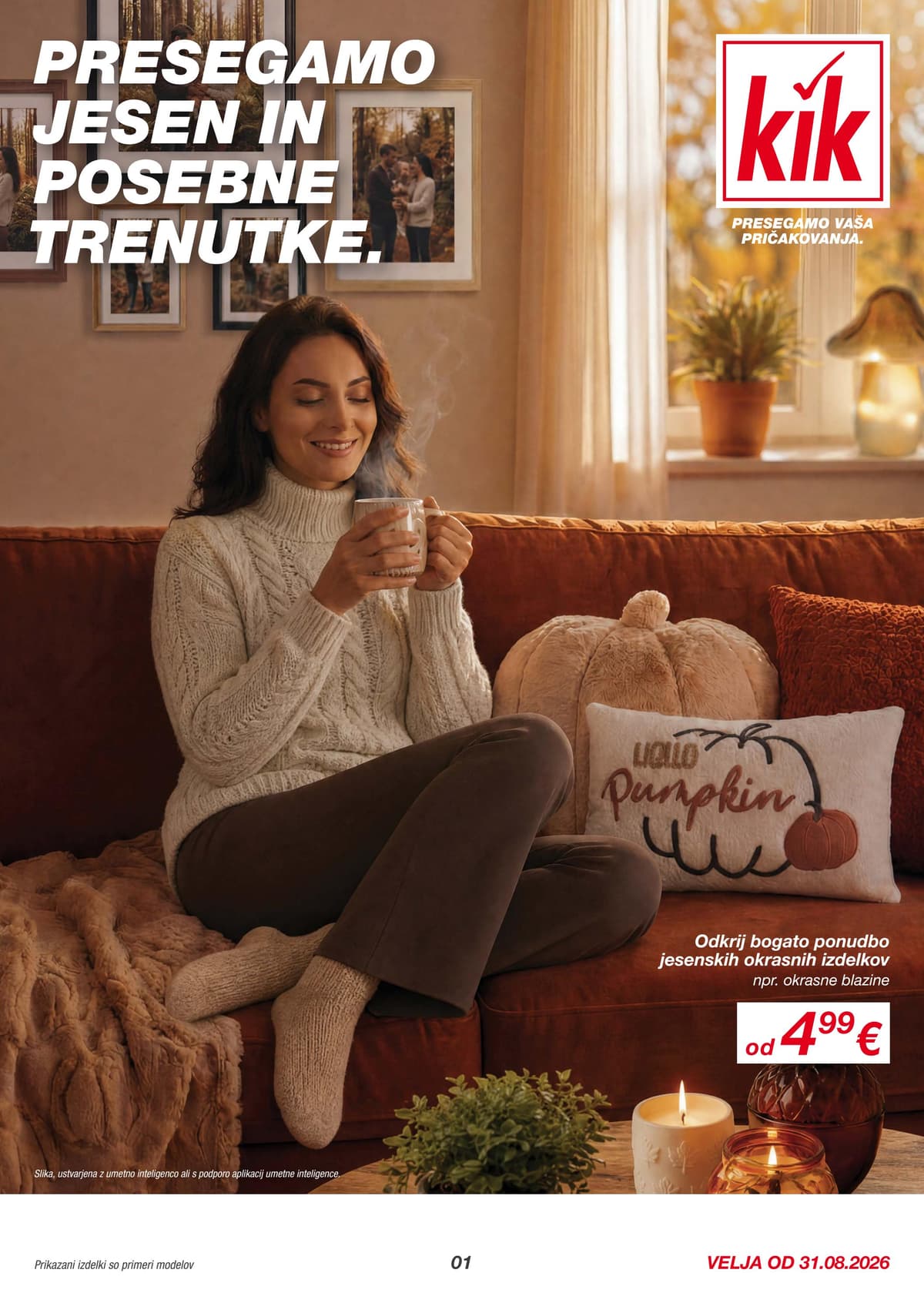 Kik katalog od 08/31/2026 - Prisegamo jesen in posebne trenutke