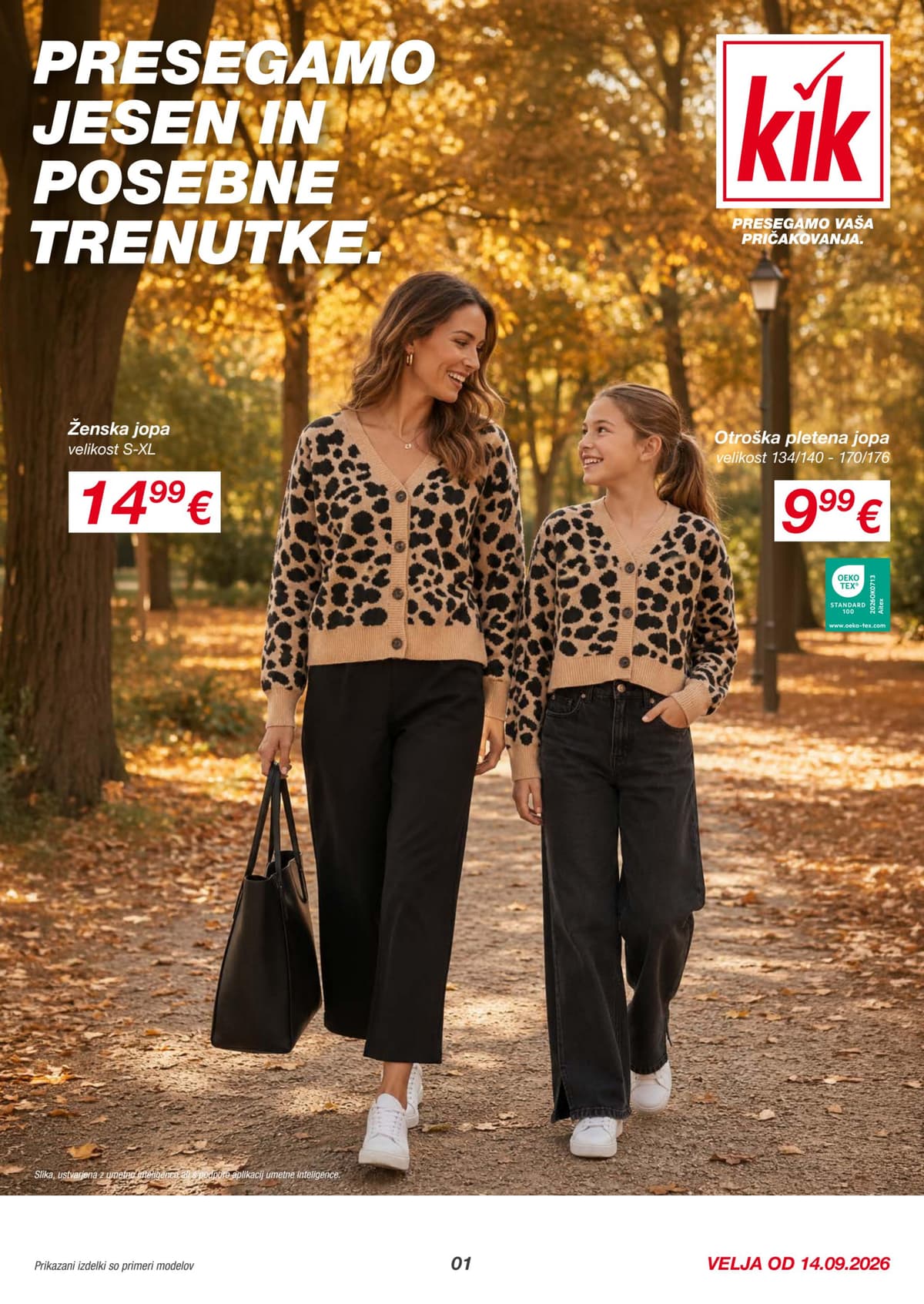 Kik katalog od 09/14/2026 - Prisegamo jesen in posebne trenutke