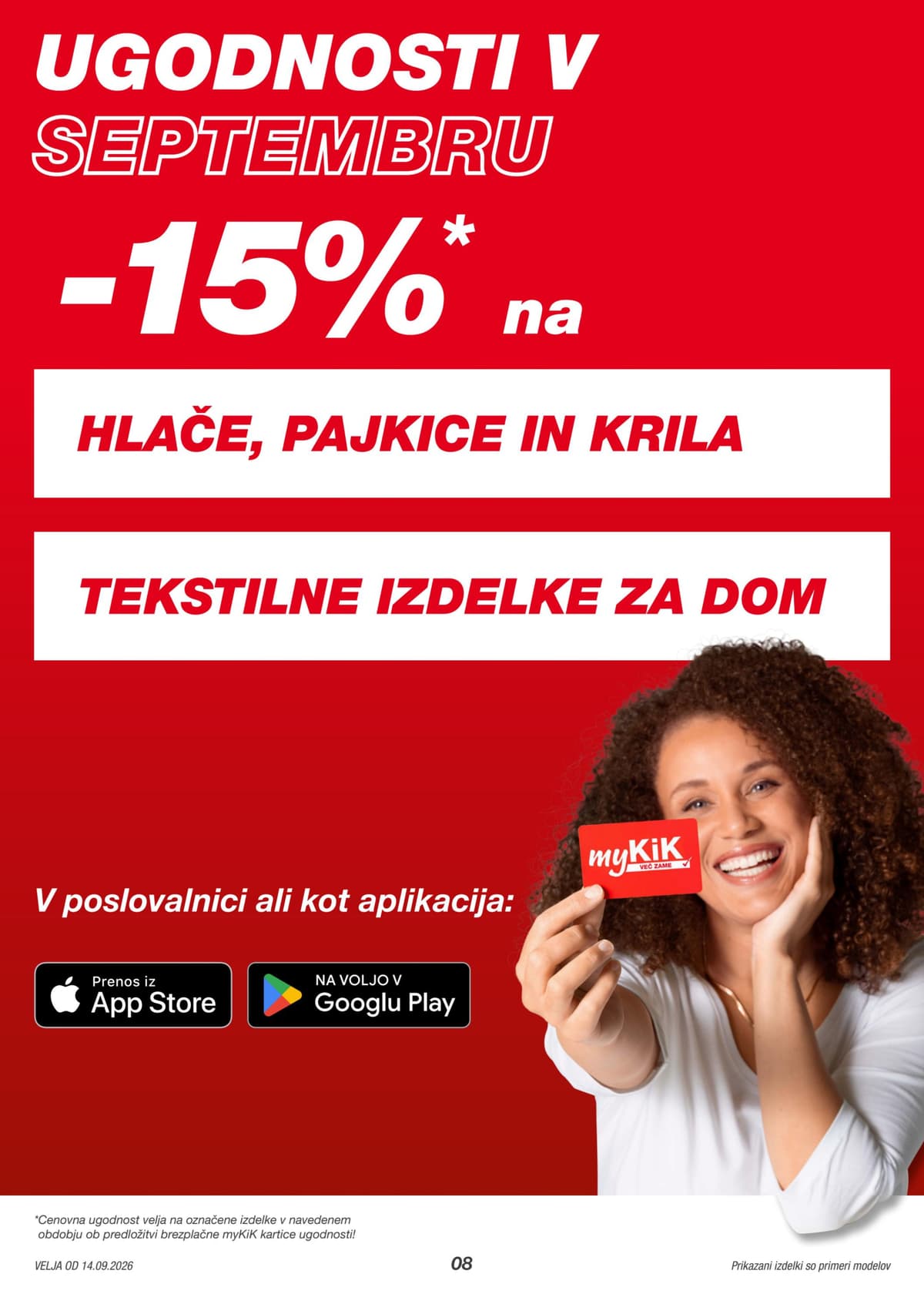 Stran 8. Kik kataloga - Prisegamo jesen in posebne trenutke od 13.09.2026.