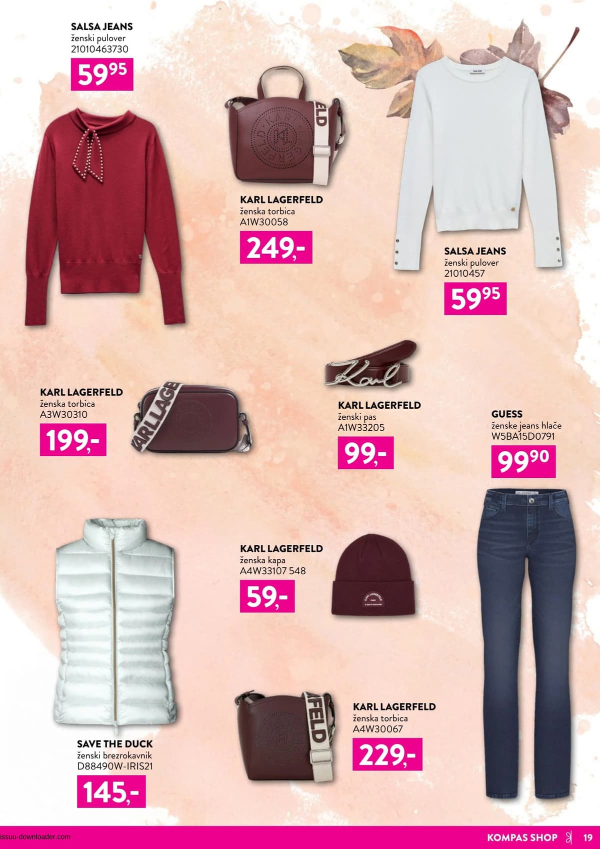 Stran 19. Kompas Shop kataloga - November