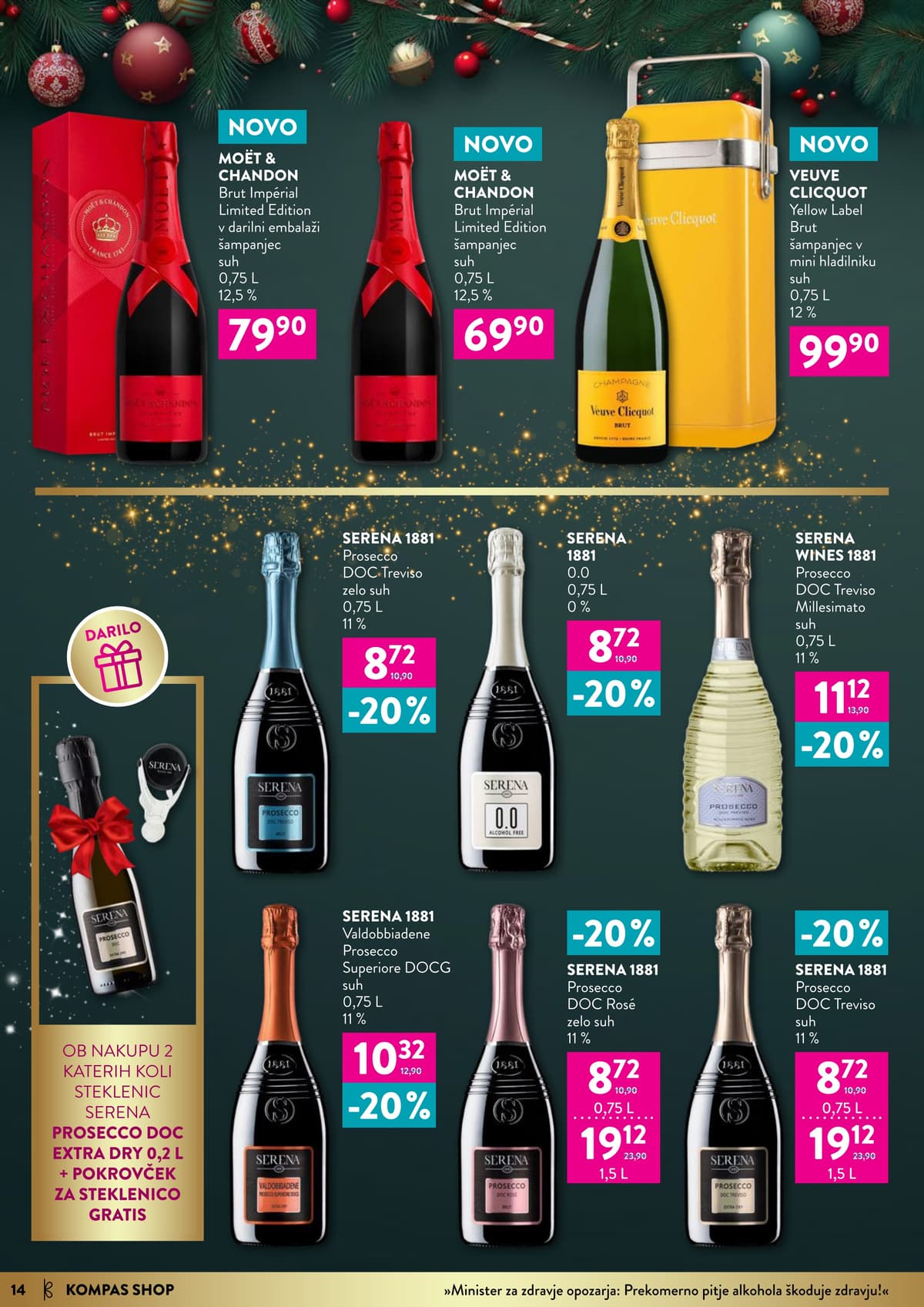 Stran 14. Kompas Shop kataloga - December