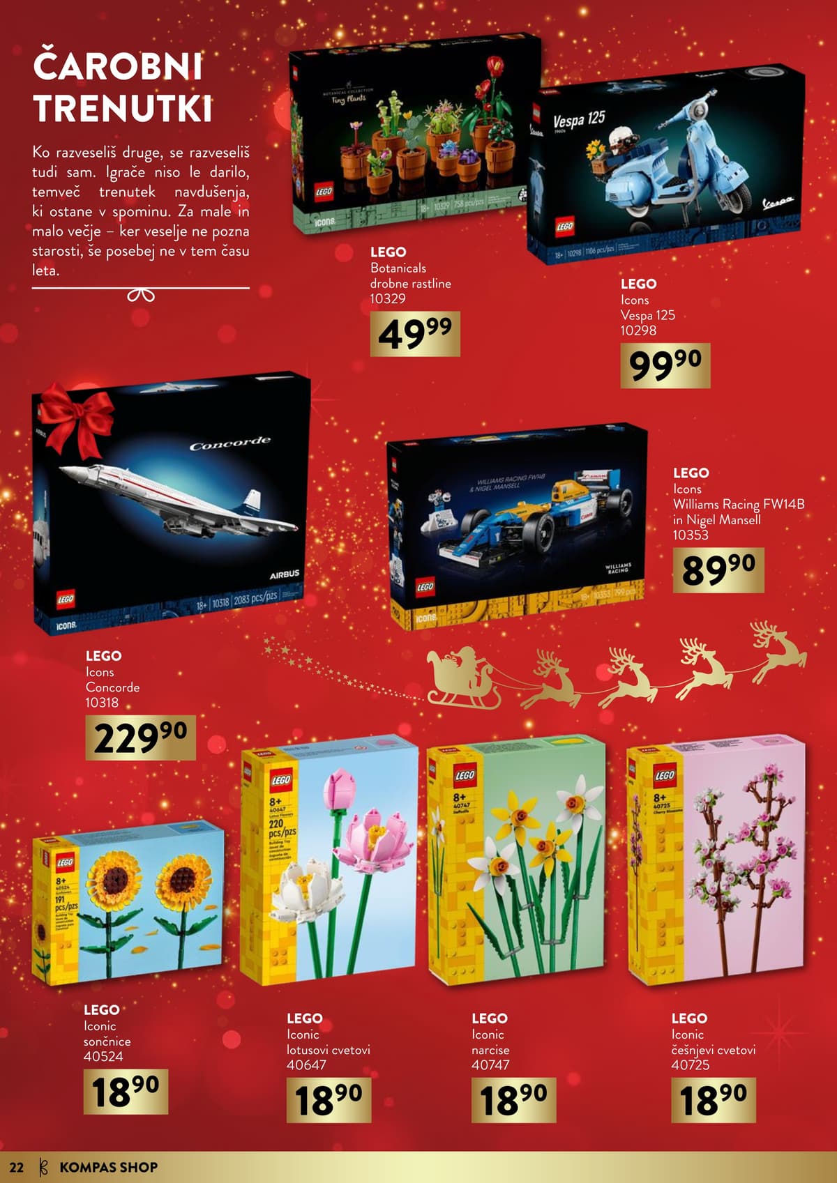 Stran 22. Kompas Shop kataloga - December