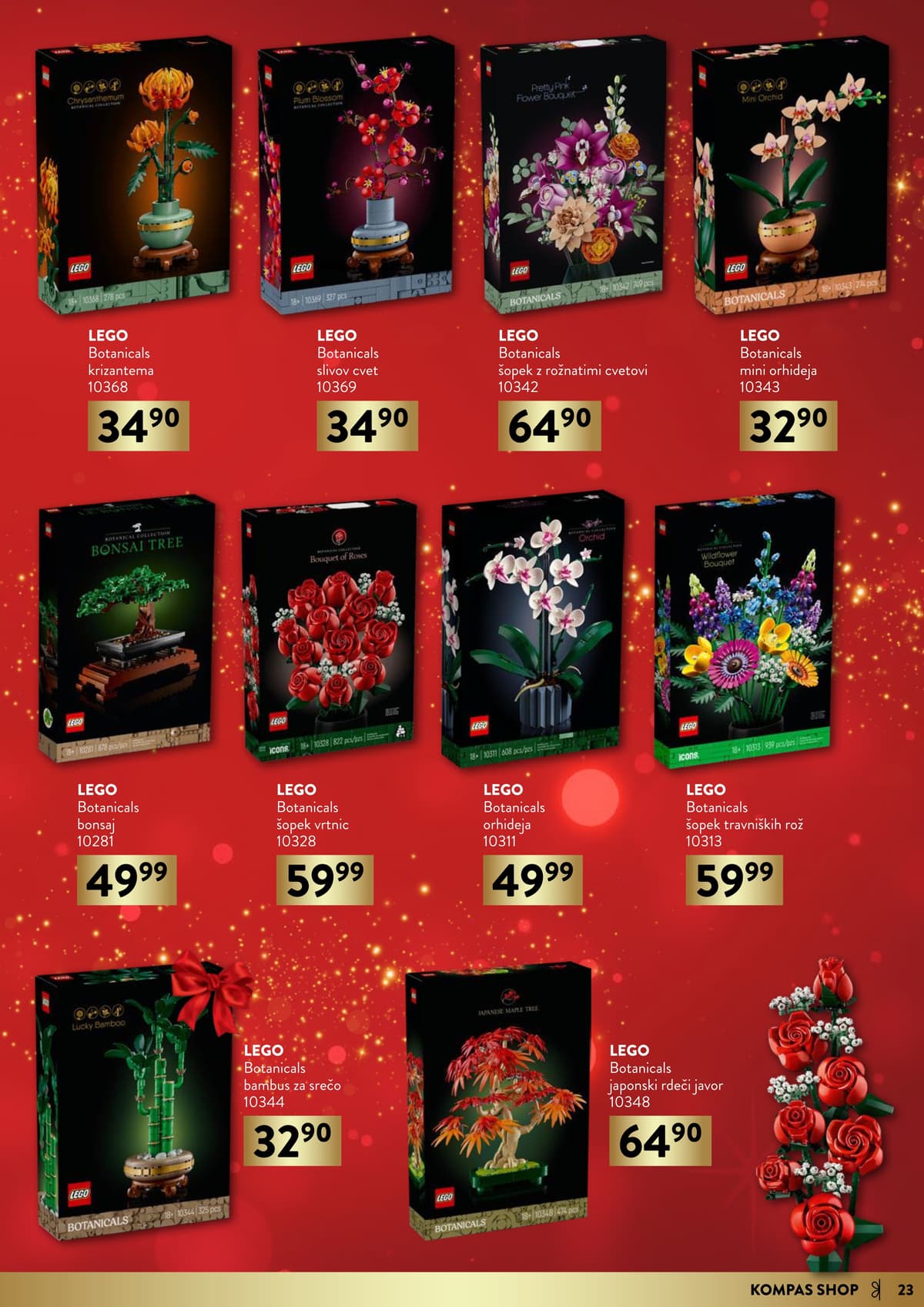 Stran 23. Kompas Shop kataloga - December