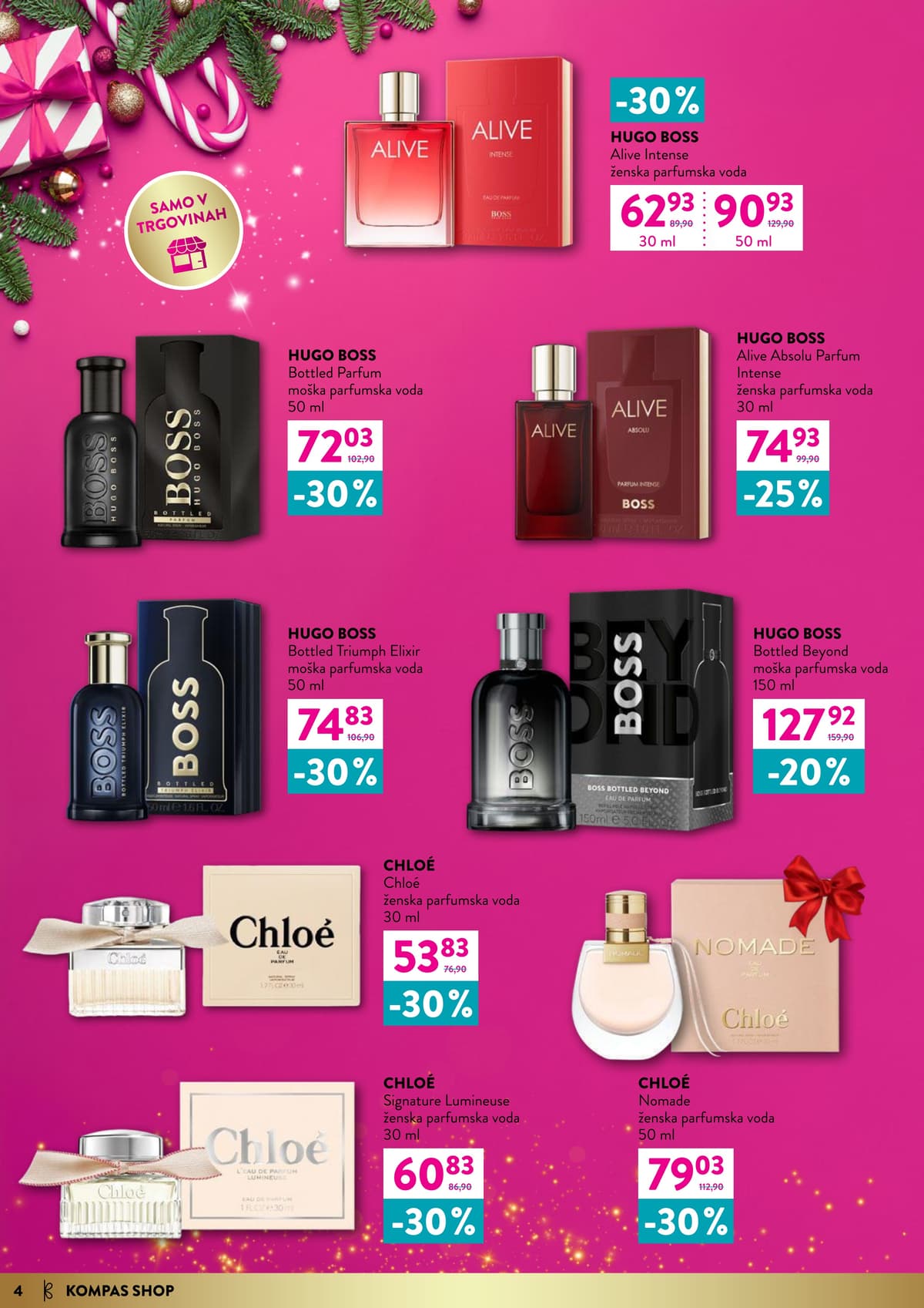 Stran 4. Kompas Shop kataloga - December