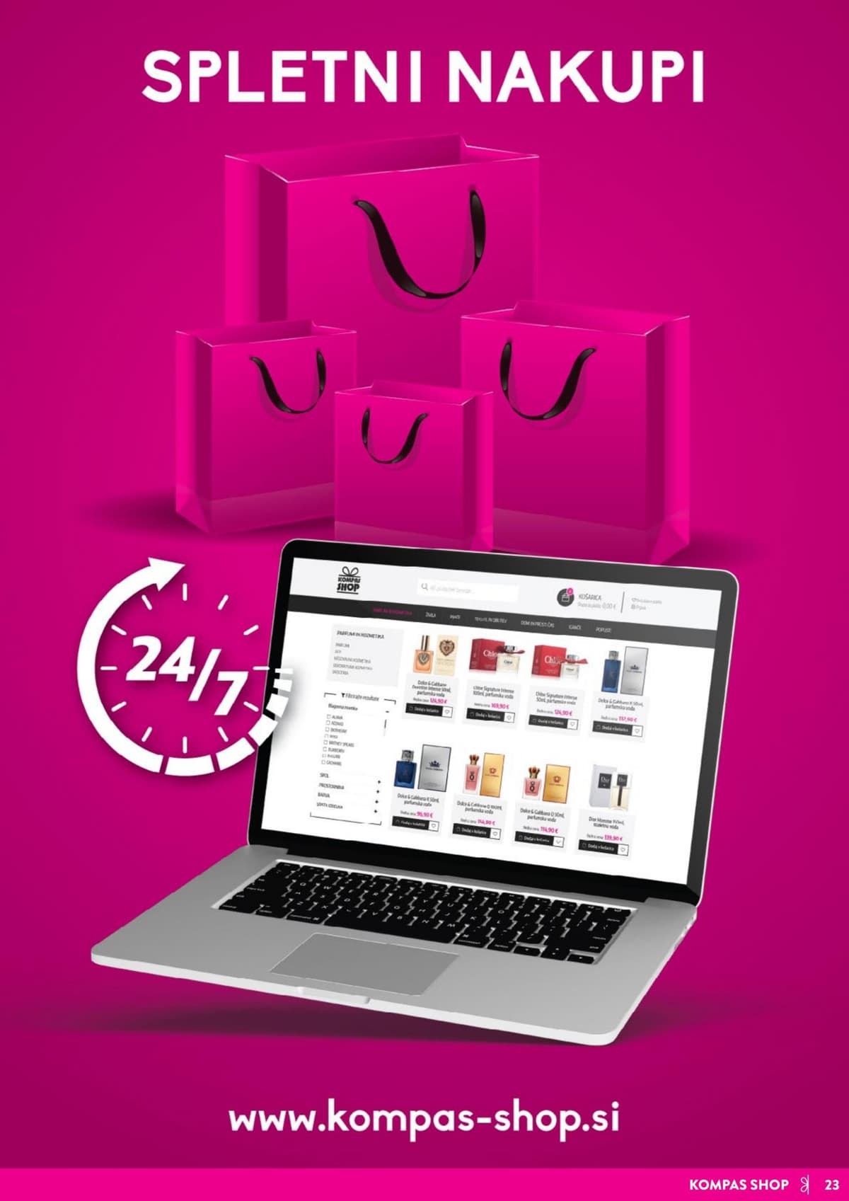 Stran 23. Kompas Shop kataloga - April 2026 od 31.03.2026.