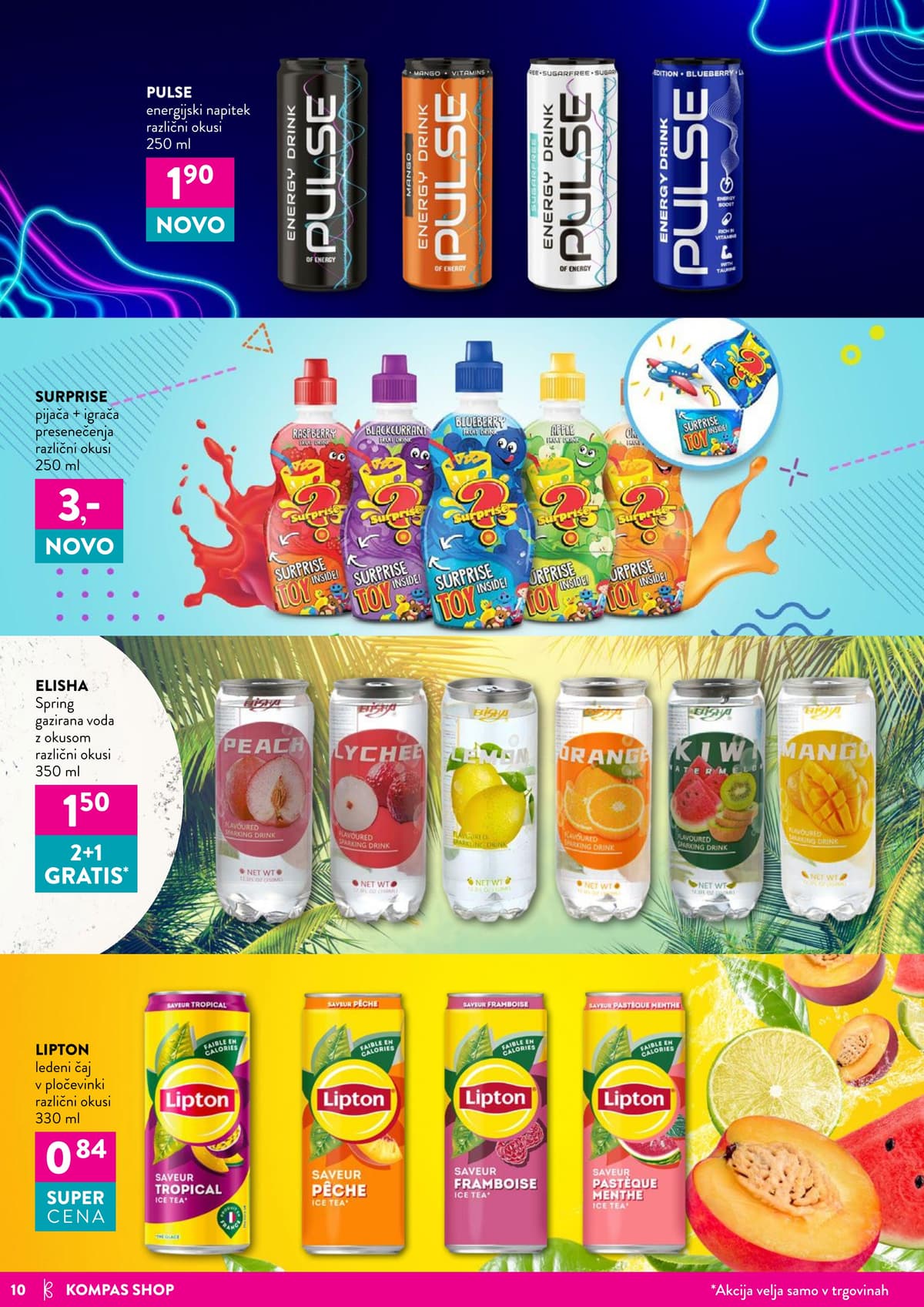 Stran 10. Kompas Shop kataloga - Junij 2026