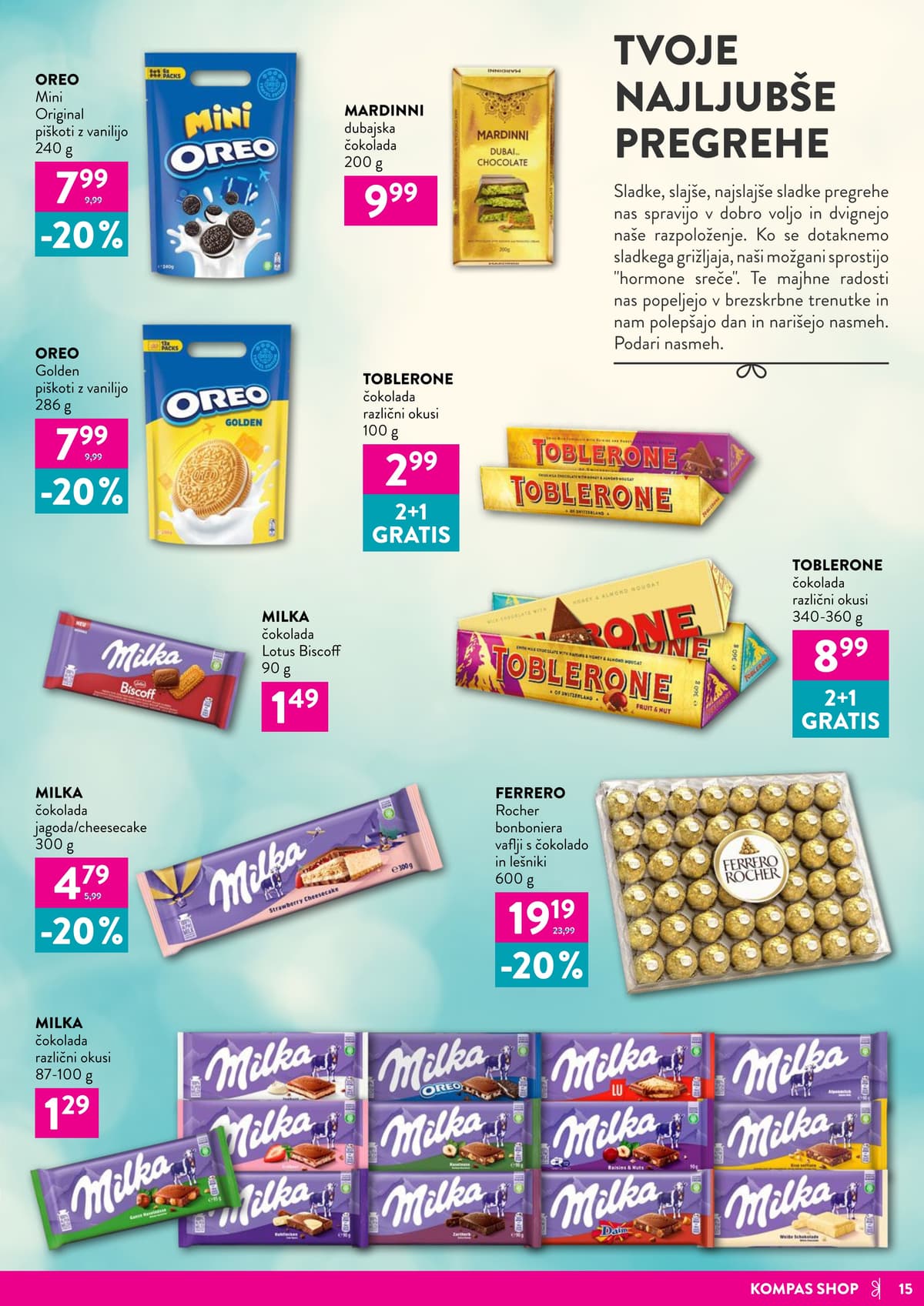 Stran 15. Kompas Shop kataloga - Junij 2026 od 01.06.2026.