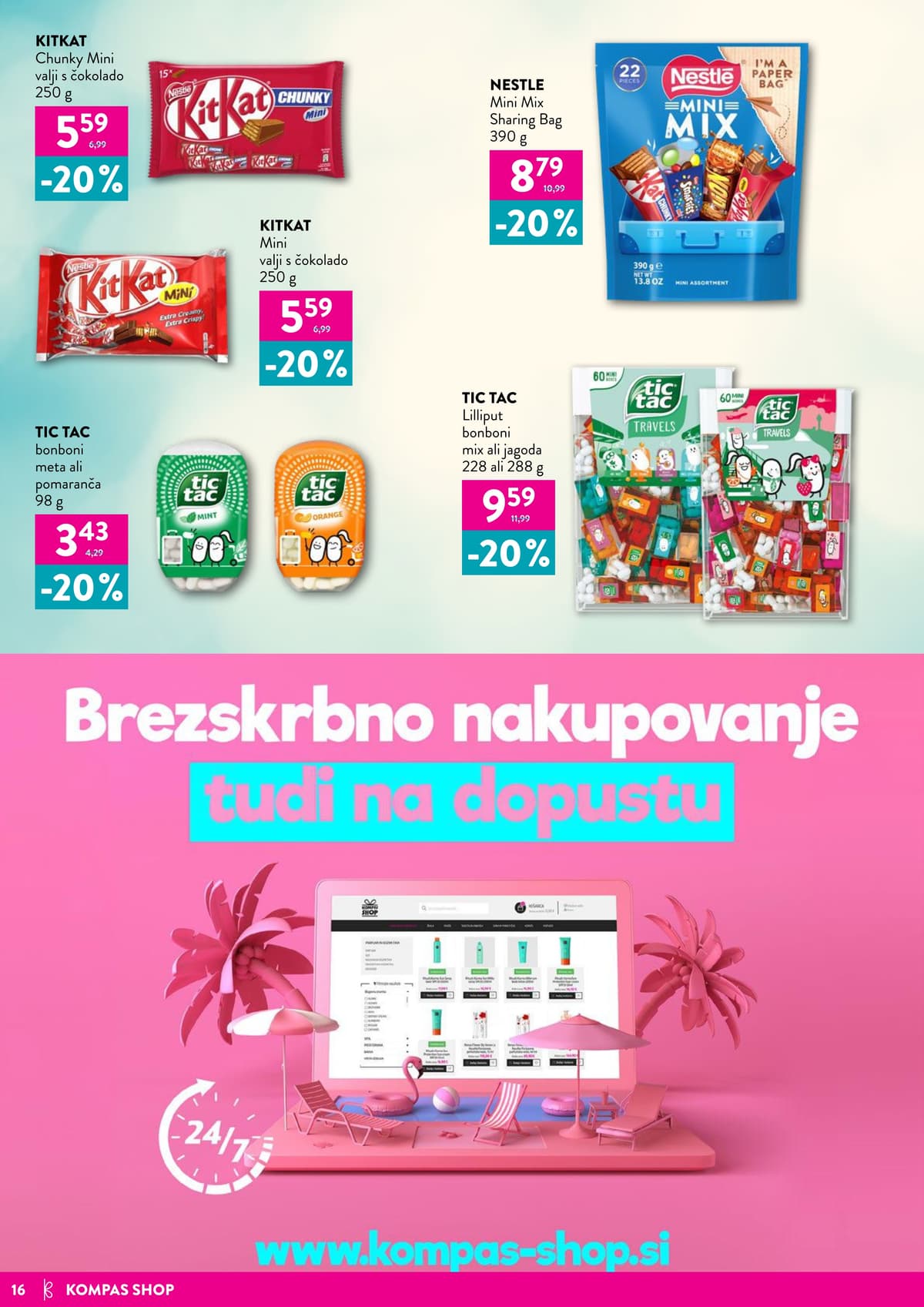 Stran 16. Kompas Shop kataloga - Junij 2026 od 01.06.2026.