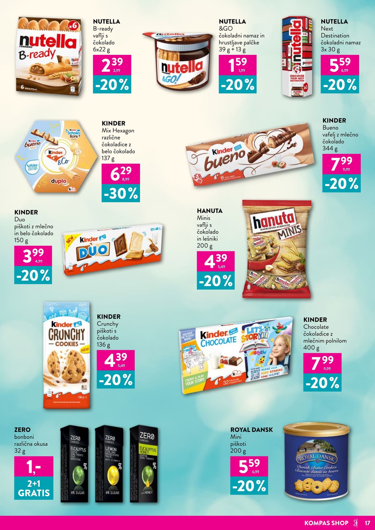 Stran 17. Kompas Shop kataloga - Junij 2026 od 01.06.2026.