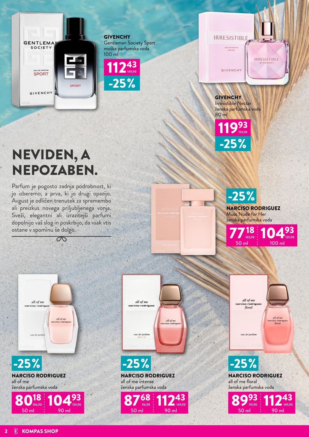 Stran 2. Kompas Shop kataloga - Avgust 2026 od 01.08.2026