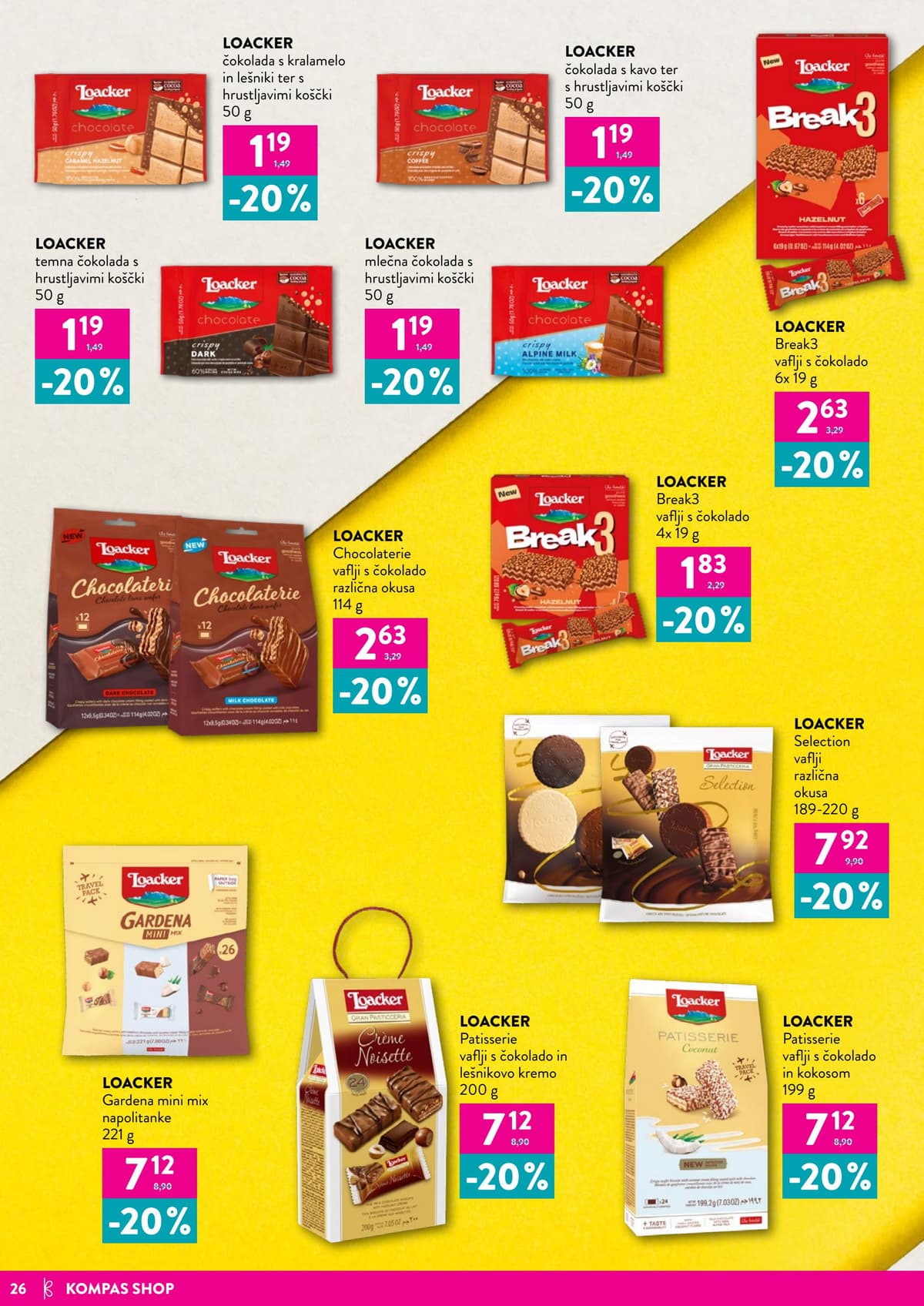 Stran 26. Kompas Shop kataloga - Avgust 2026 od 01.08.2026