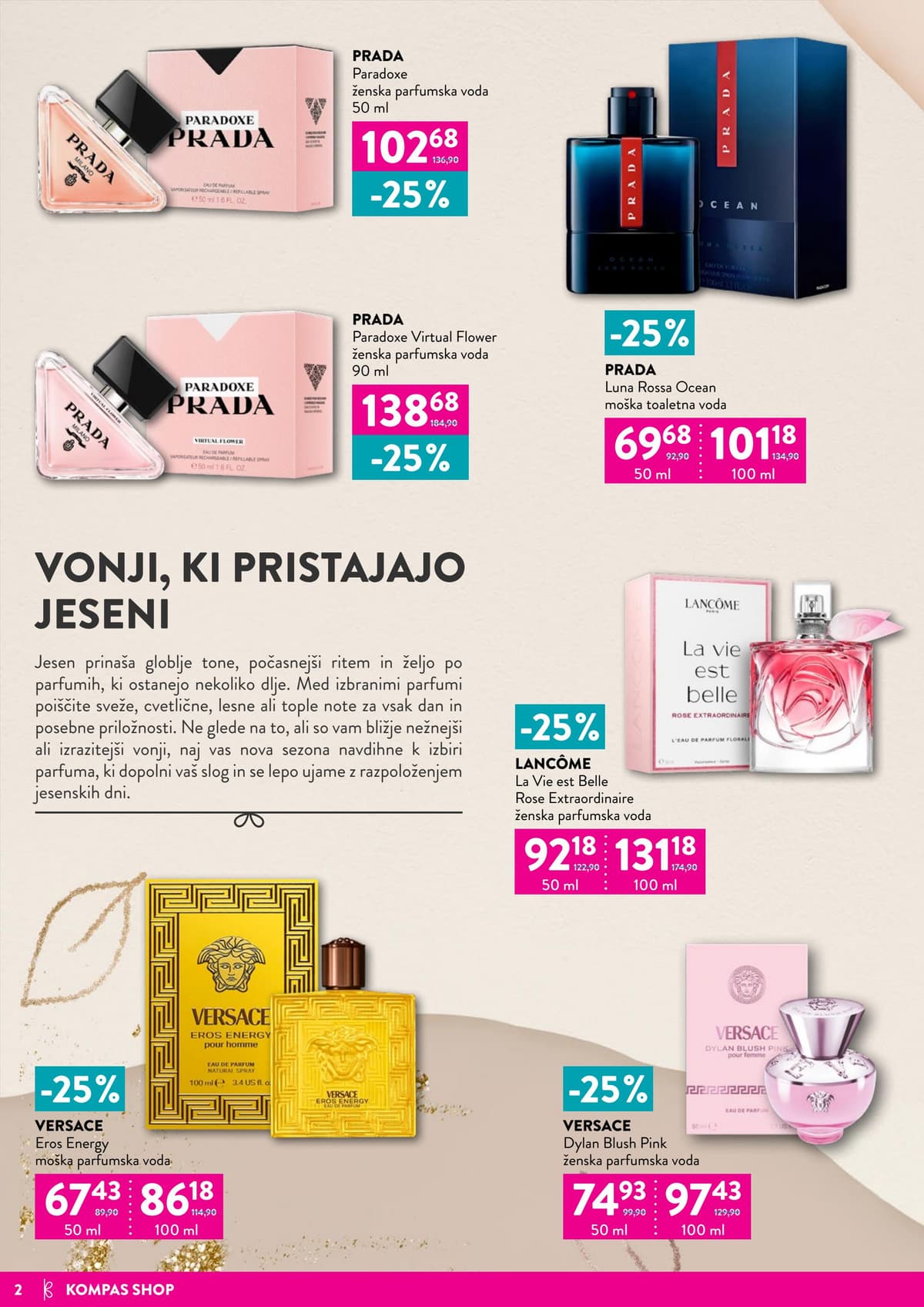 Stran 2. Kompas Shop kataloga - Oktober 2026 od 01.10.2026.