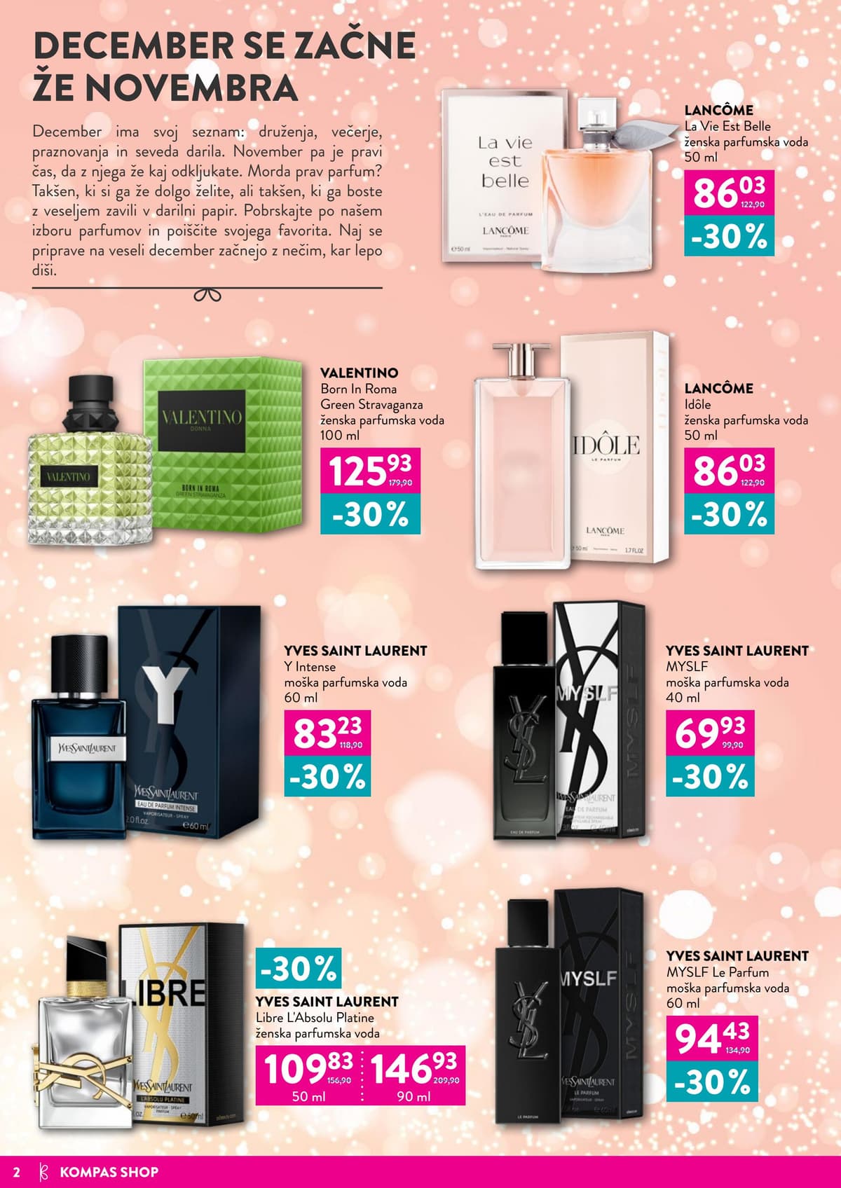 Stran 2. Kompas Shop kataloga - November 2026 od 31.10.2026.