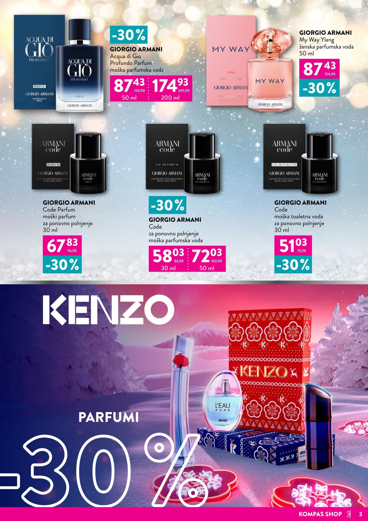 Stran 3. Kompas Shop kataloga - November 2026 od 31.10.2026.