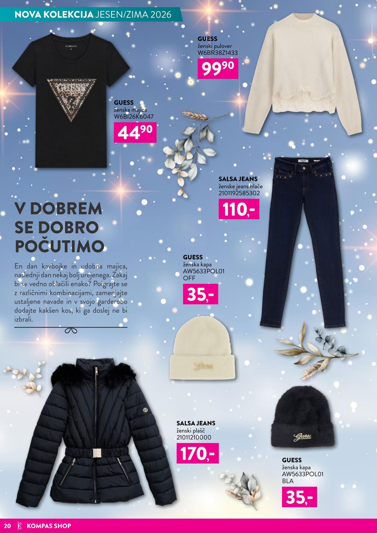 Stran 20. Kompas Shop kataloga - November 2026 od 31.10.2026.