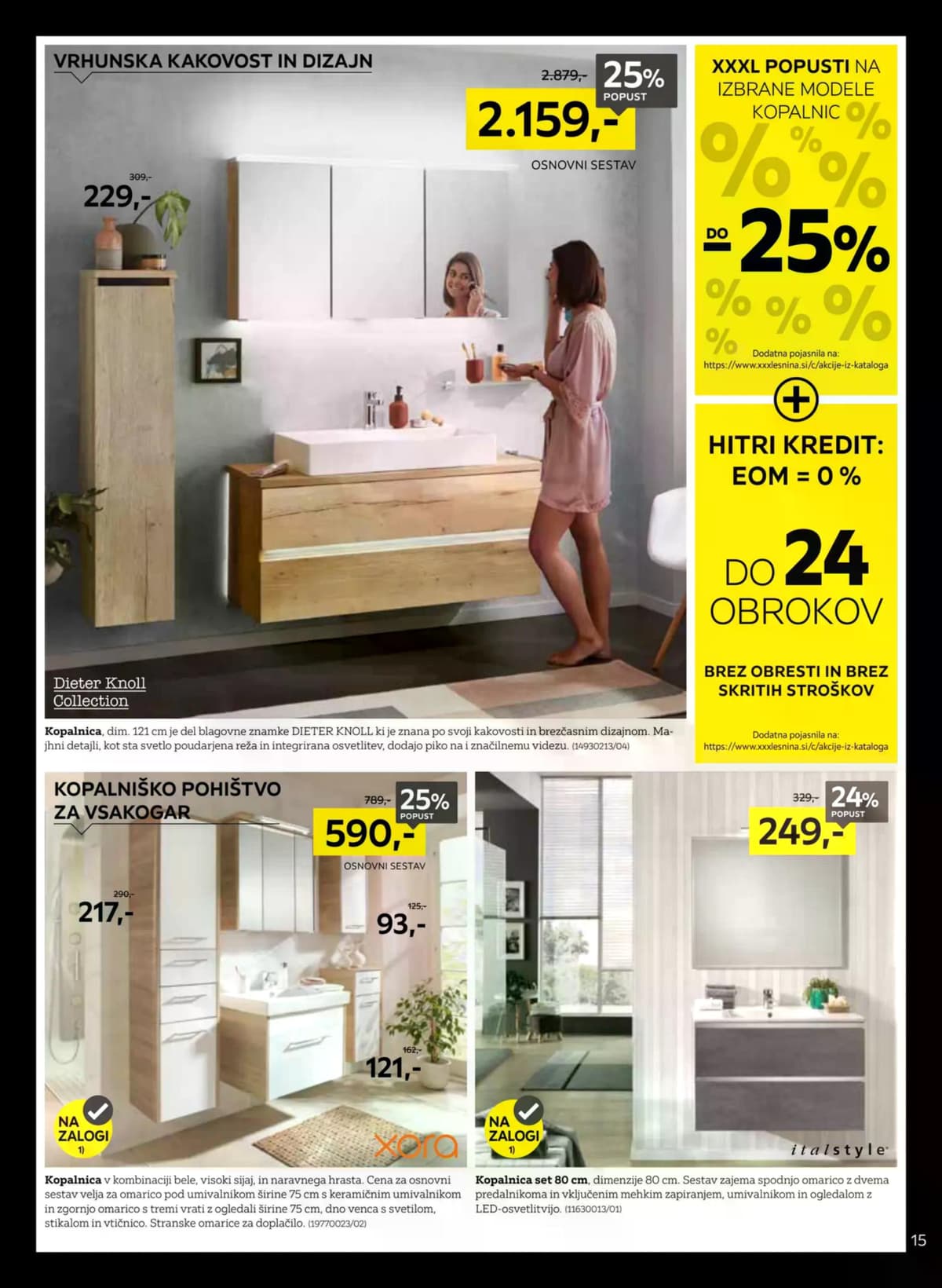 Stran 15. Lesnina kataloga - Črni november od 03.03.2026.