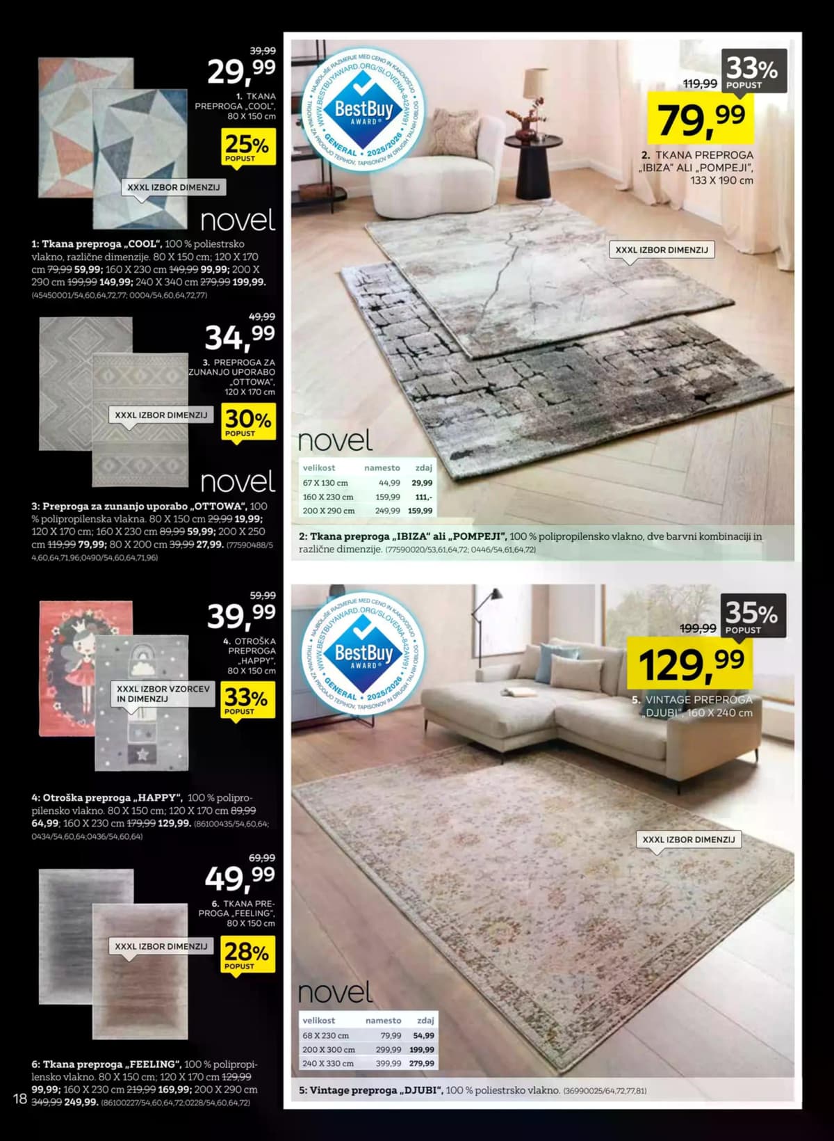 Stran 18. Lesnina kataloga - Črni november od 03.03.2026.