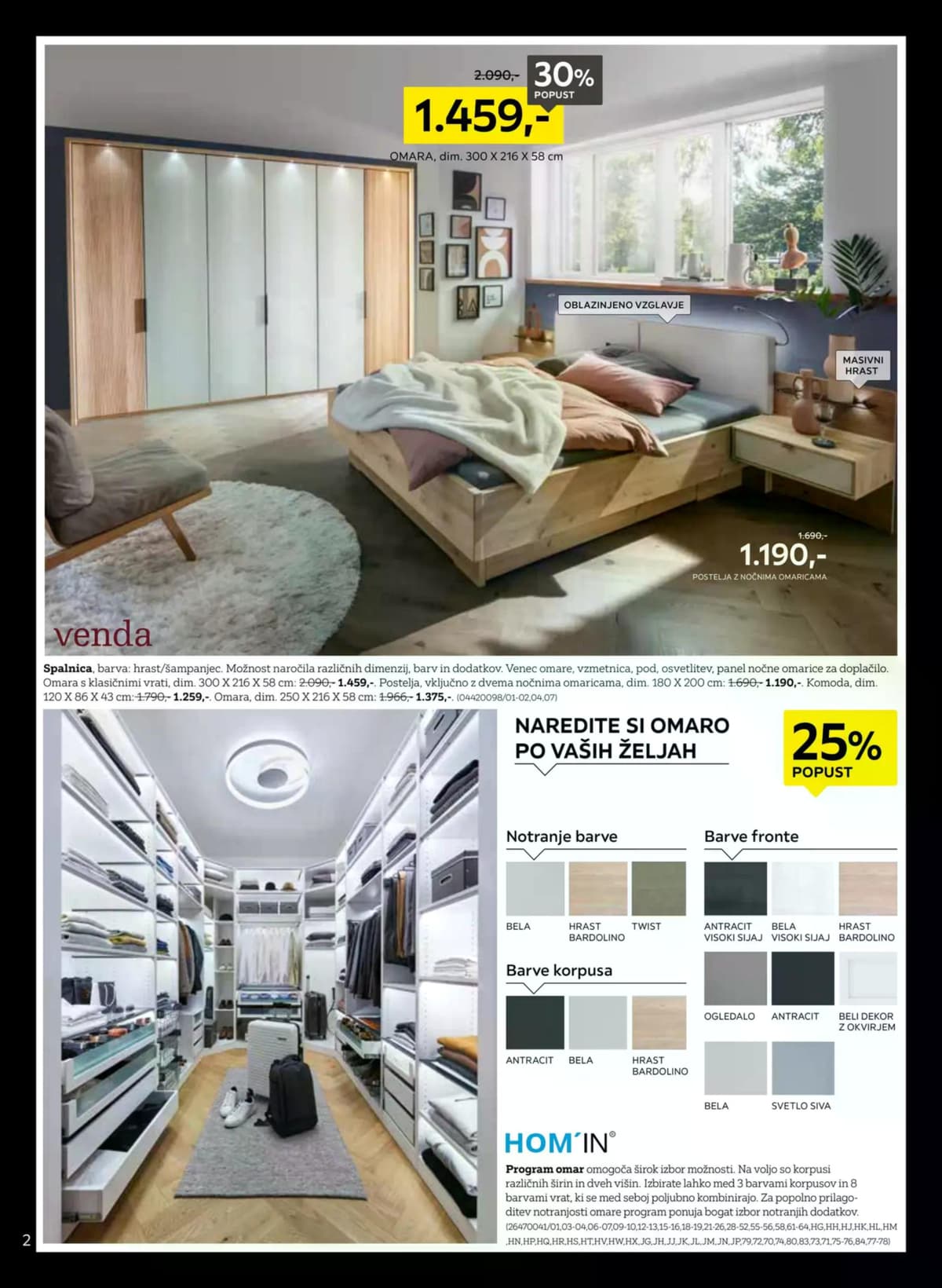 Stran 2. Lesnina kataloga - Črni november od 03.03.2026.