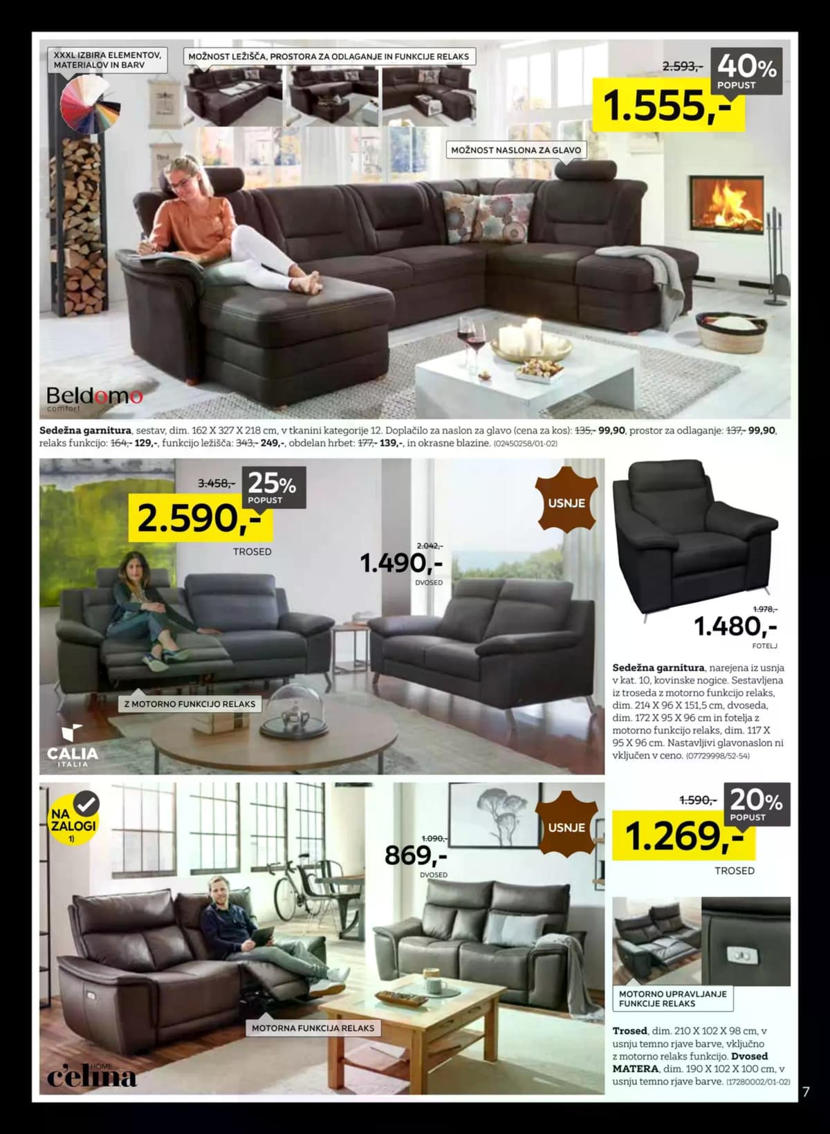 Stran 7. Lesnina kataloga - Črni november od 03.03.2026.