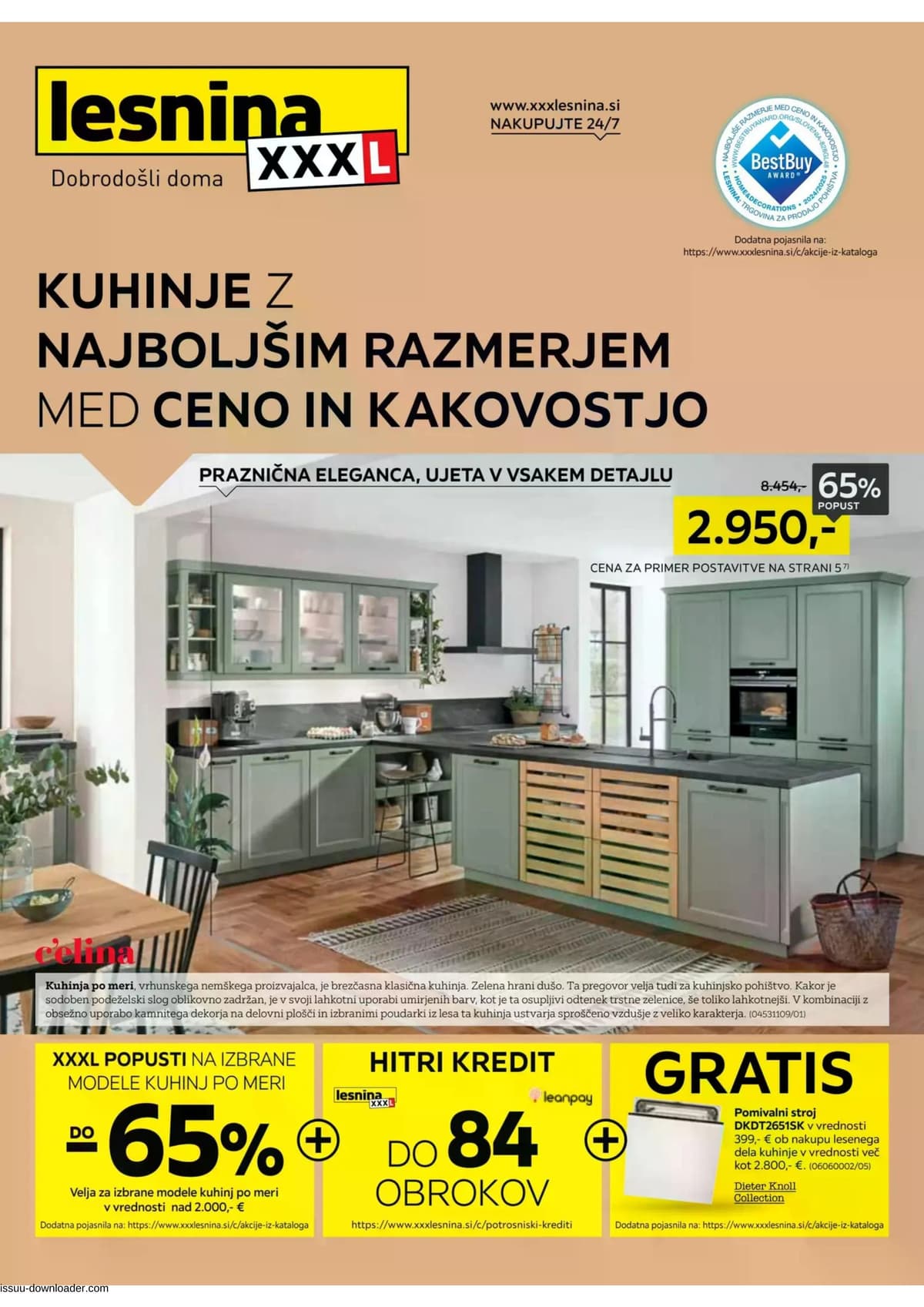 Stran 1. Lesnina kataloga - Kuhinje od 03.03.2026.