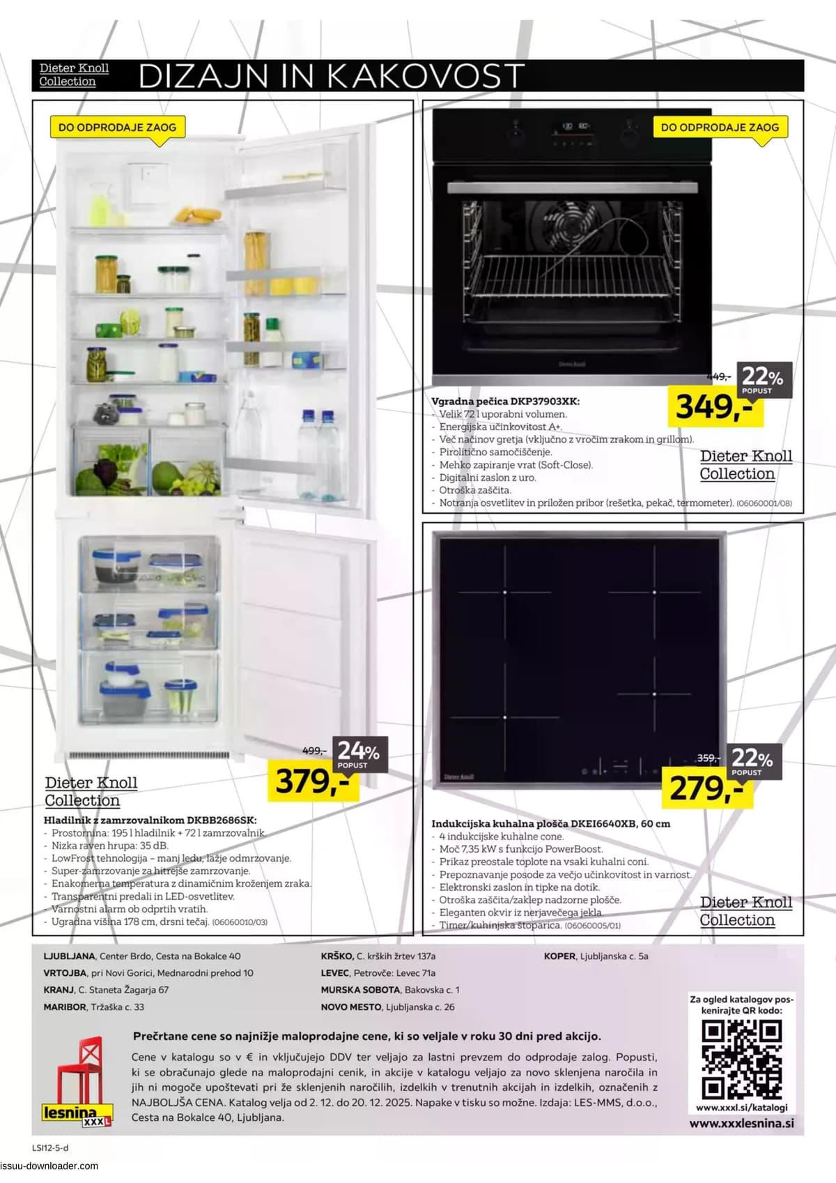 Stran 12. Lesnina kataloga - Kuhinje od 03.03.2026.