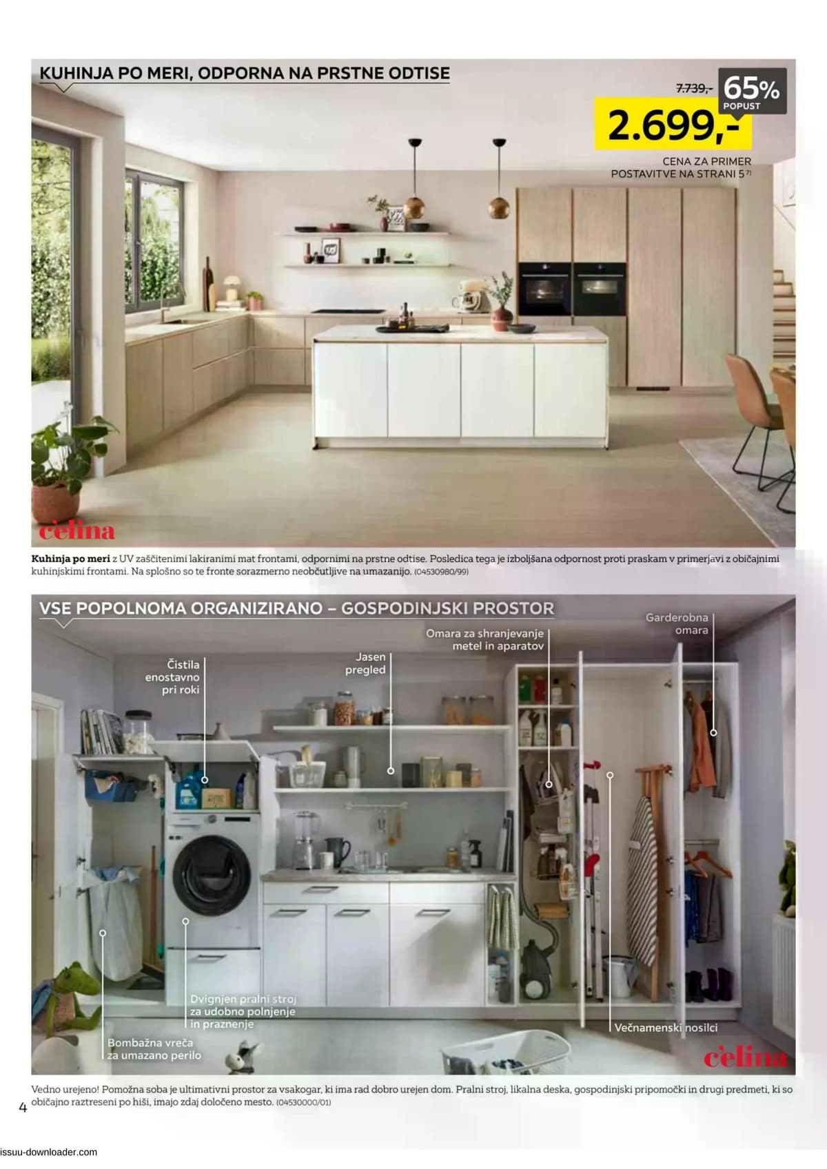 Stran 4. Lesnina kataloga - Kuhinje od 03.03.2026.