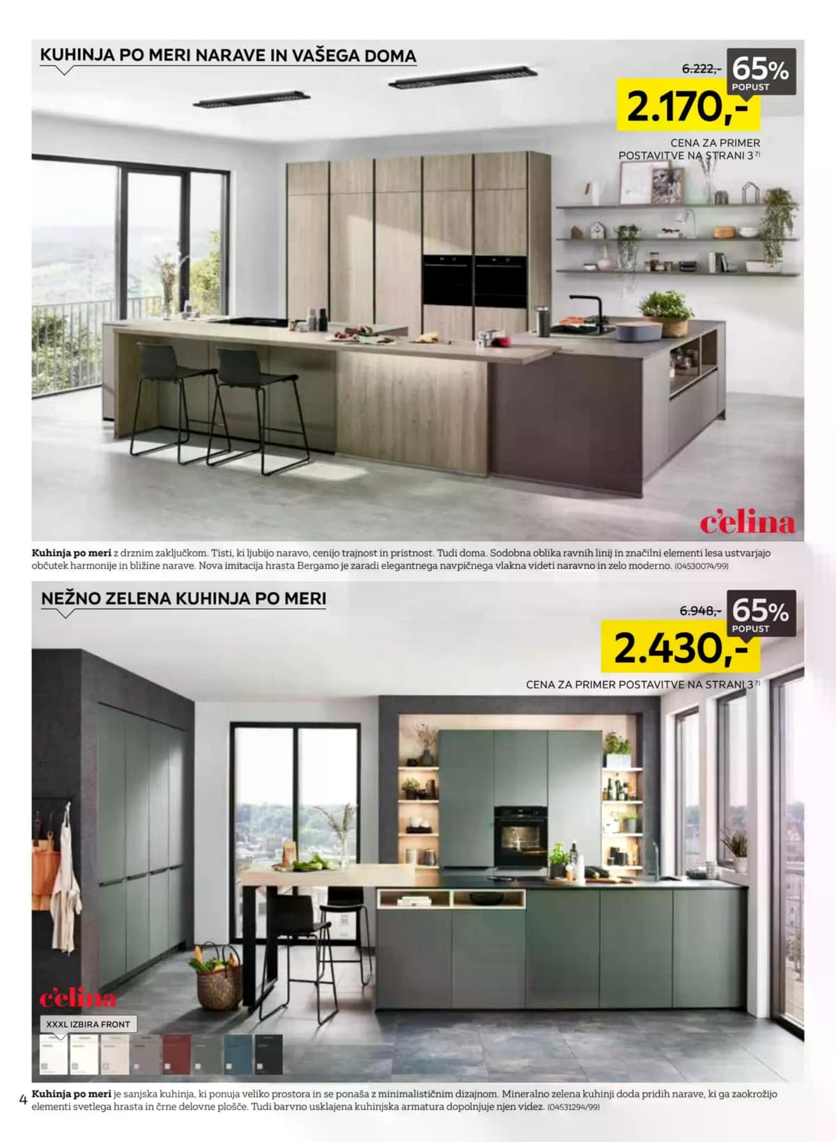 Stran 4. Lesnina kataloga - Največja ponudba kuhinj od 04.03.2026.