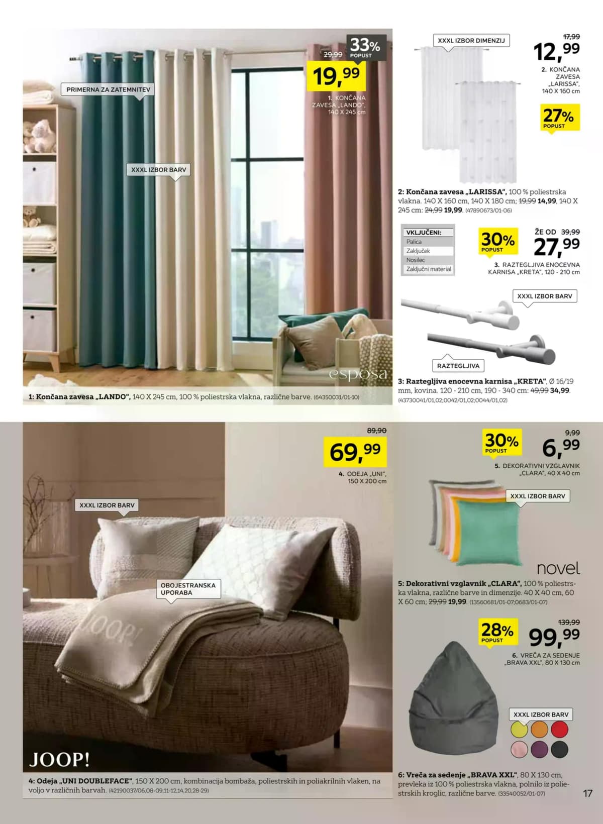 Stran 17. Lesnina kataloga - Novi trendi, ki spremenijo dom od 05.03.2026.