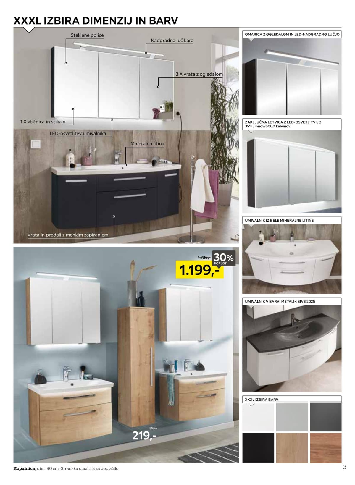 Stran 3. Lesnina kataloga - Kopalnice 2026 od 18.02.2026.