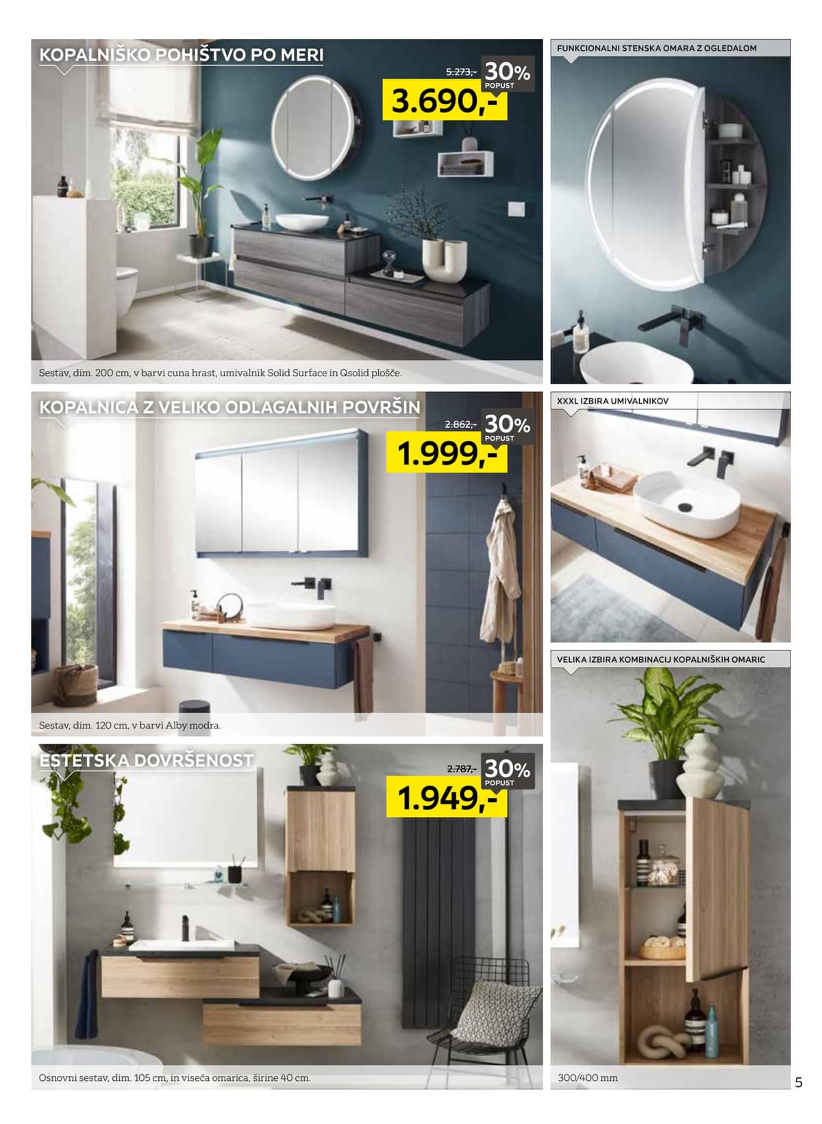 Stran 5. Lesnina kataloga - Kopalnice 2026 od 18.02.2026.