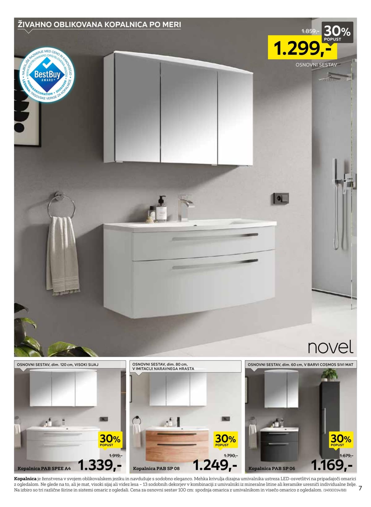 Stran 7. Lesnina kataloga - Kopalnice 2026