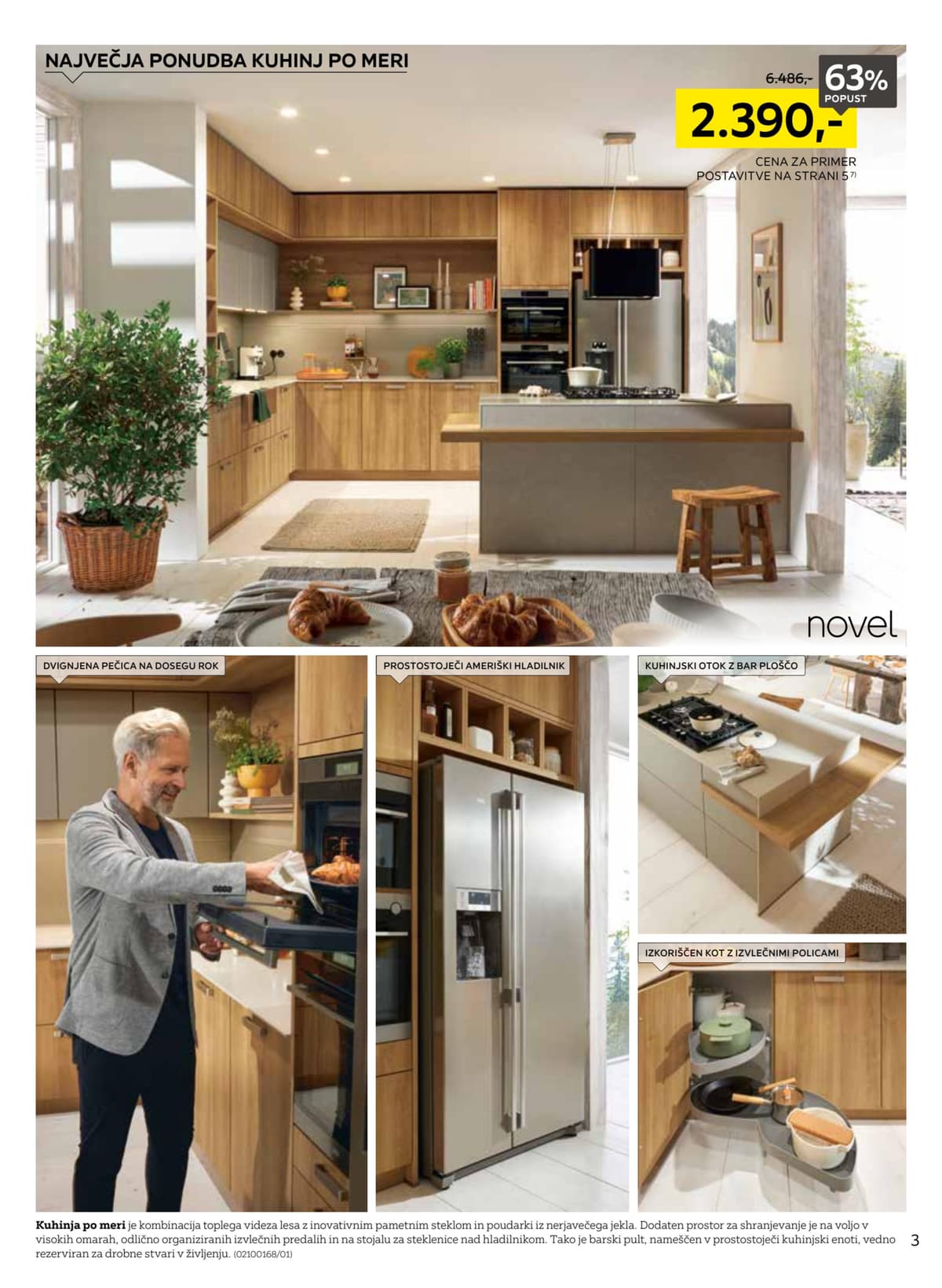 Stran 3. Lesnina kataloga - Največja Ponudba Kuhinj od 17.02.2026.