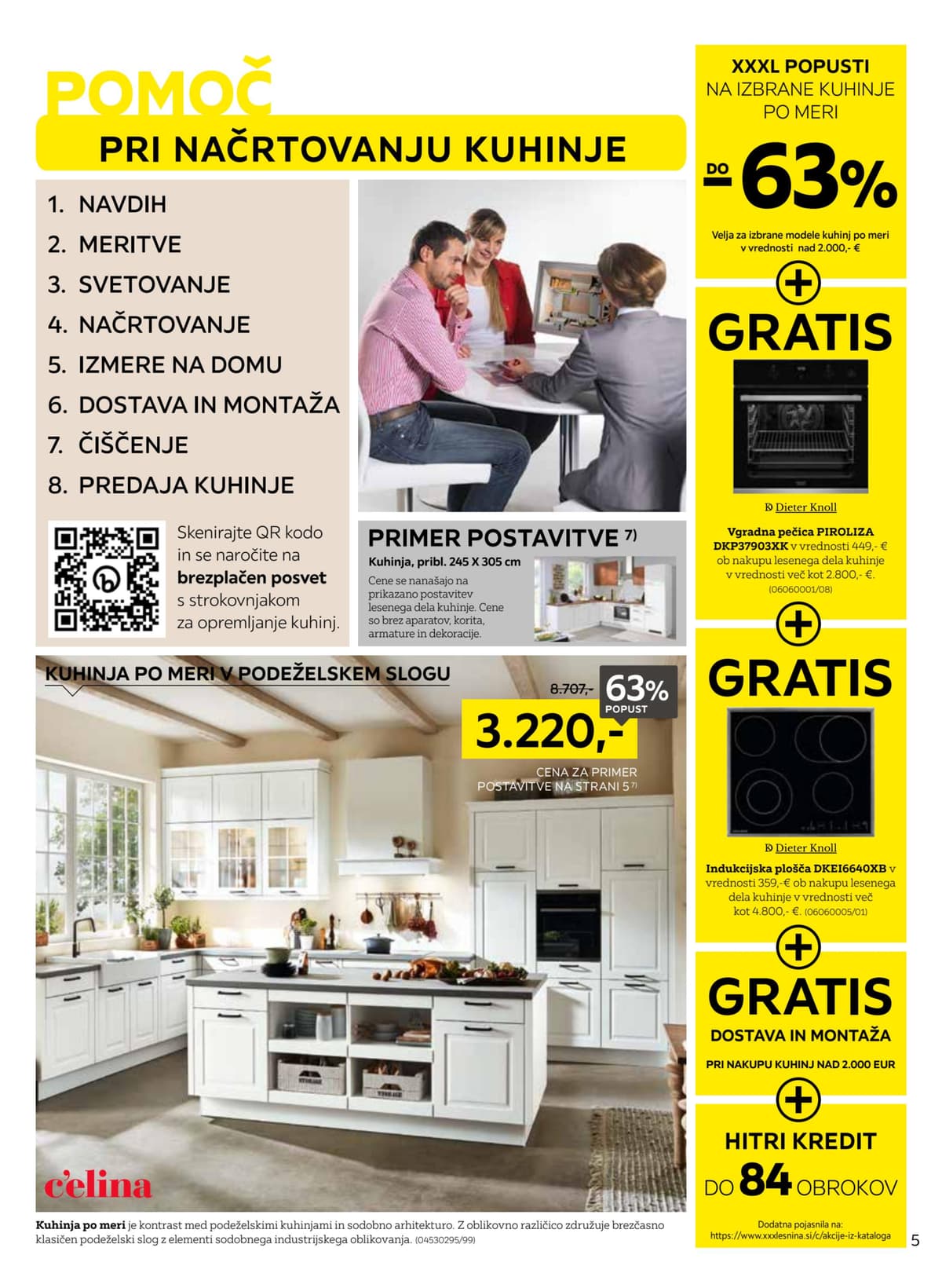 Stran 5. Lesnina kataloga - Največja Ponudba Kuhinj od 17.02.2026.