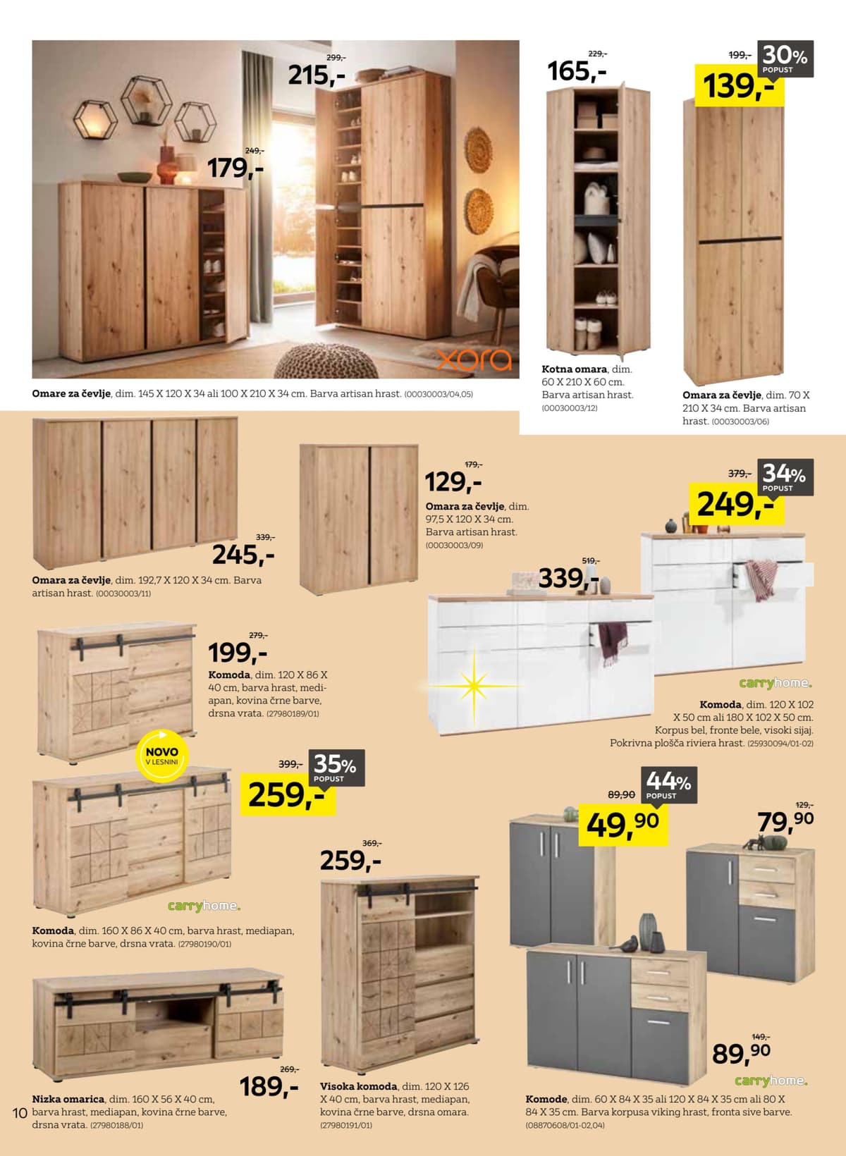 Stran 10. Lesnina kataloga - Sveži Trendi Za Sodoben Dom od 18.02.2026.