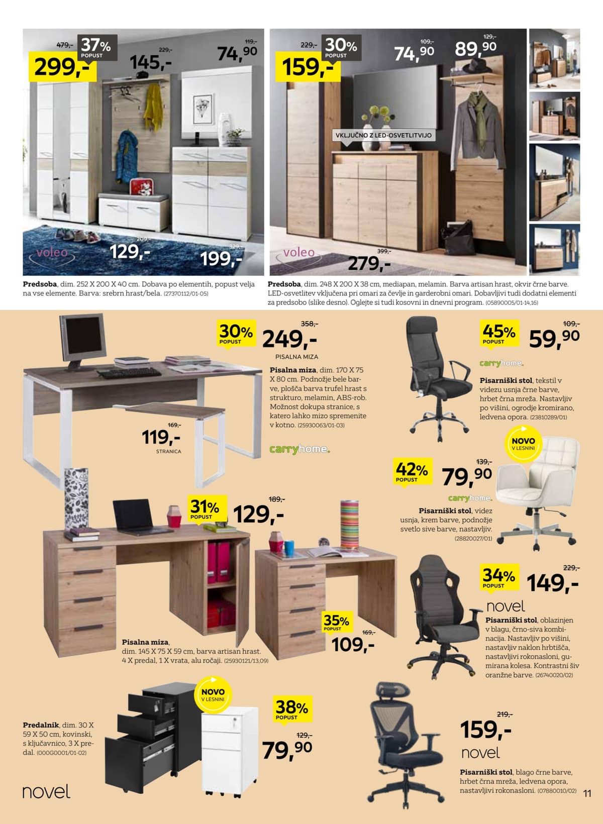 Stran 11. Lesnina kataloga - Sveži Trendi Za Sodoben Dom