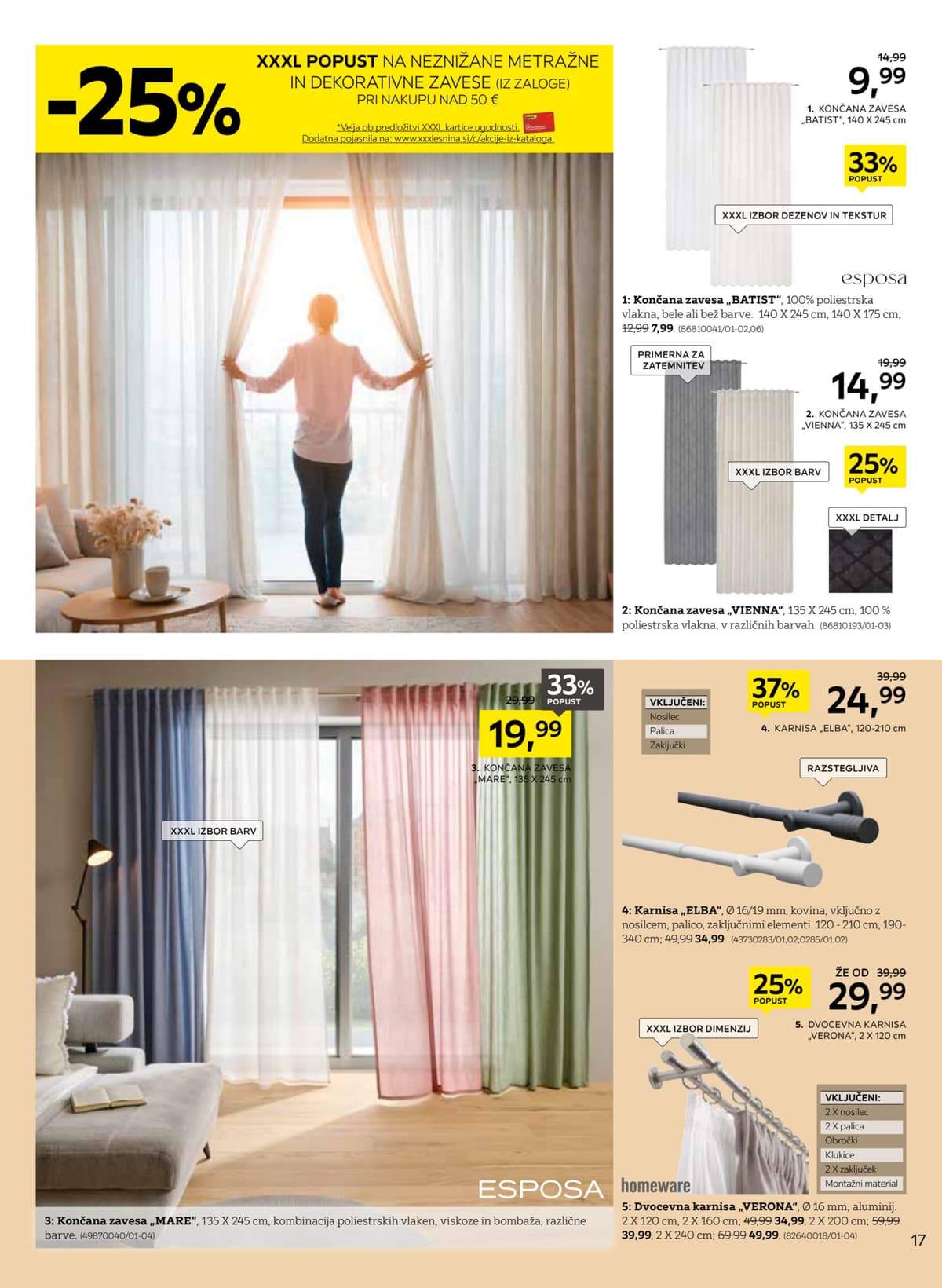 Stran 17. Lesnina kataloga - Sveži Trendi Za Sodoben Dom