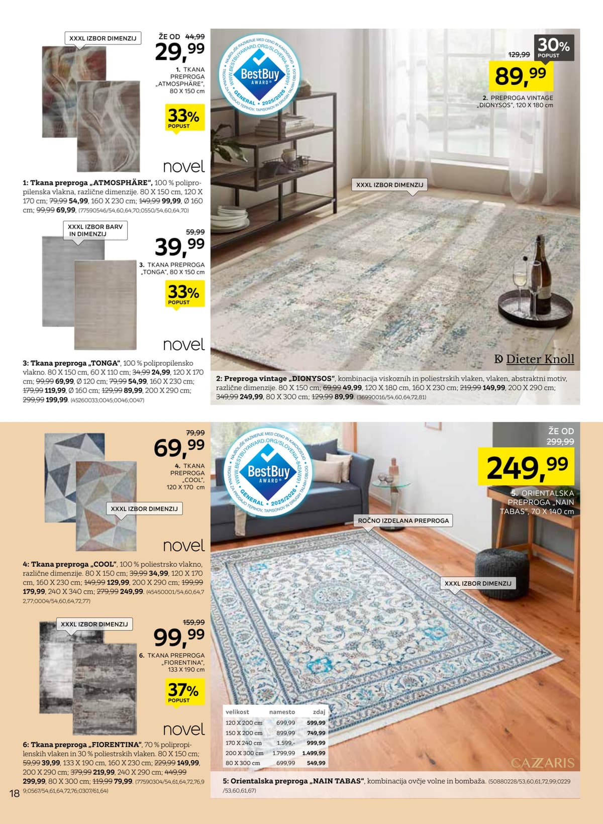 Stran 18. Lesnina kataloga - Sveži Trendi Za Sodoben Dom